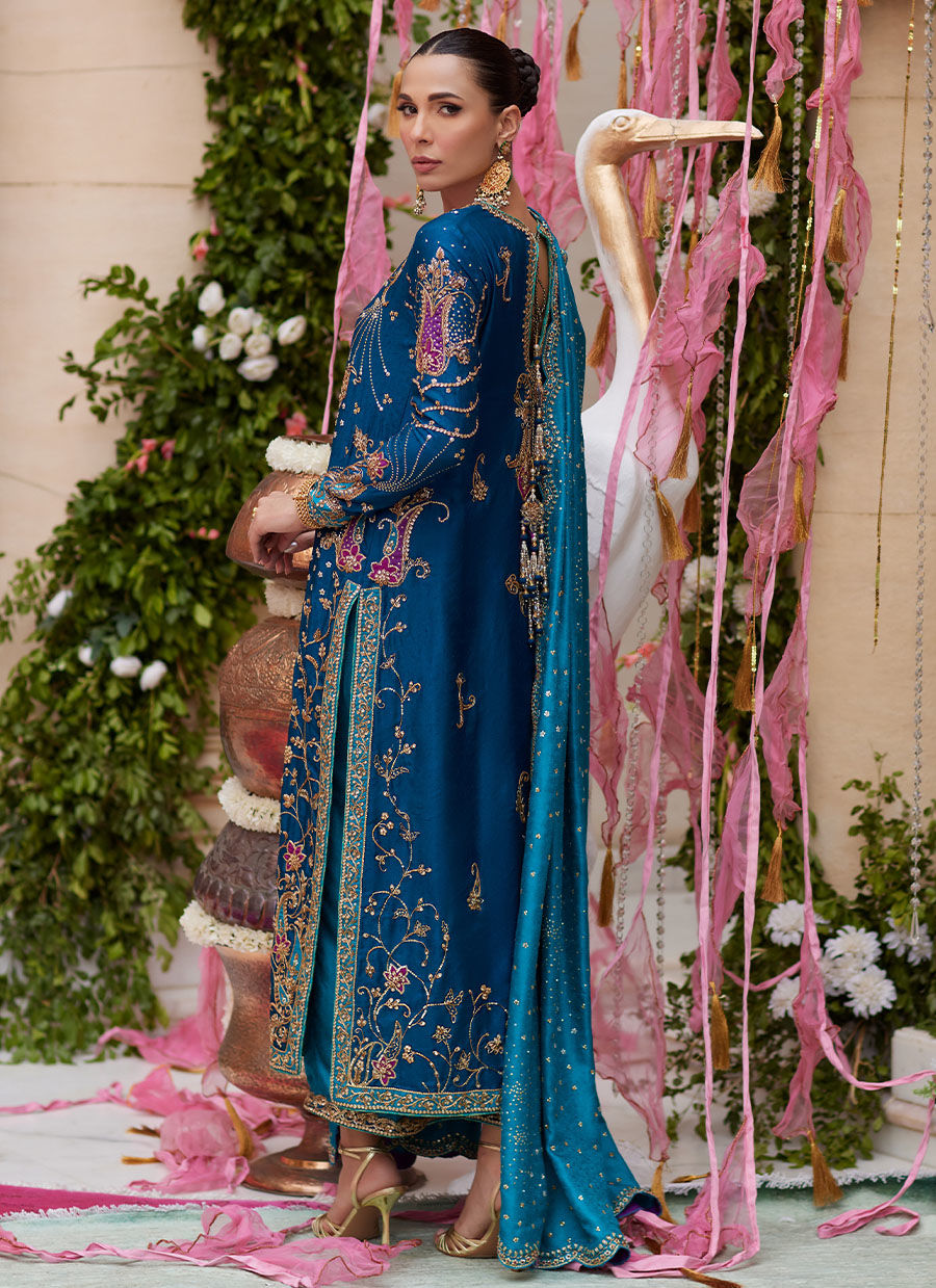 Farah Talib Aziz Nihal Teal style reference image 6