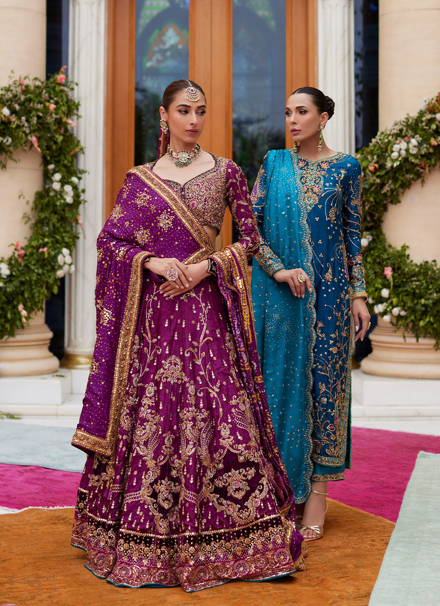 Farah Talib Aziz Nihal Teal style reference image 8