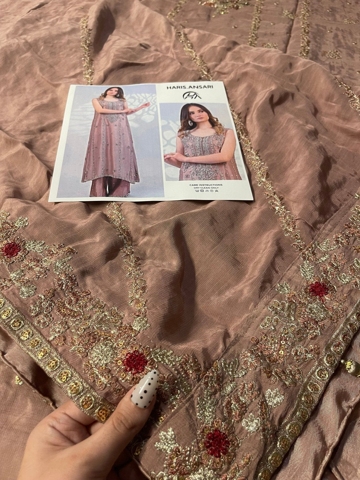 Haris Ansari – Muted Blush Style — Mairaz reproduction, product view 16 of 17