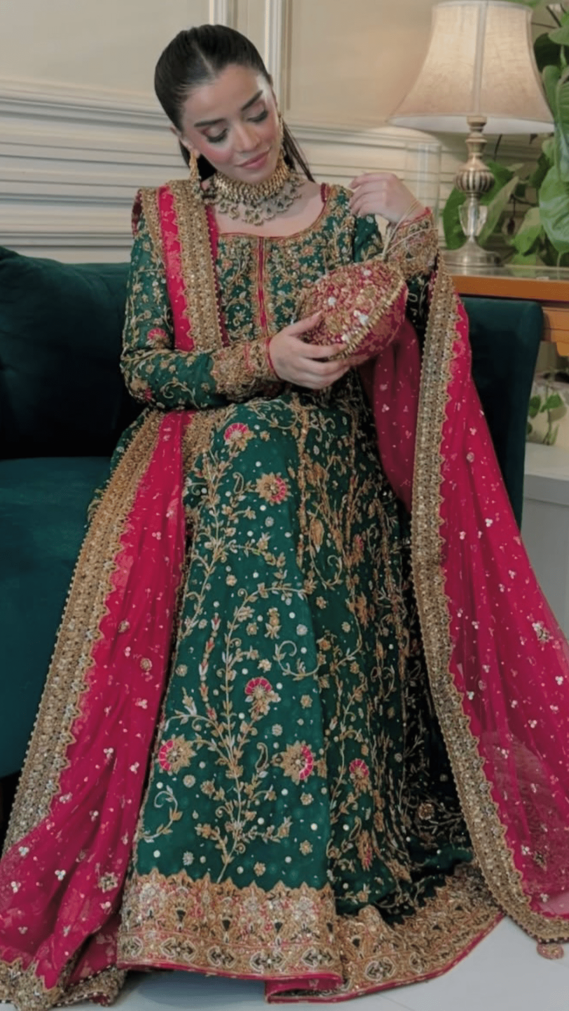 Haris Shakeel – Aimen Style, full front view
