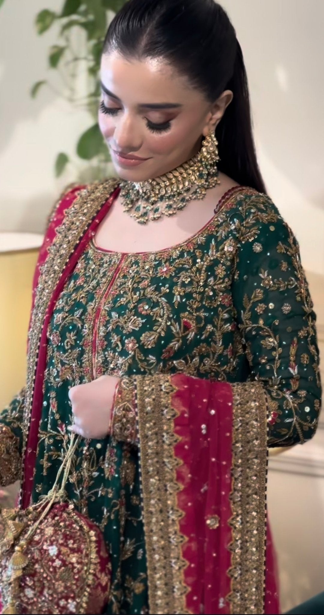 Haris Shakeel – Aimen Style, full outfit view 4