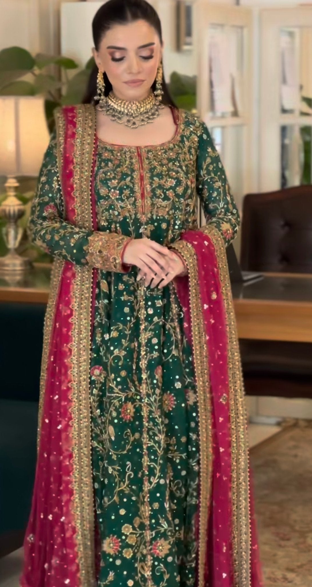 Haris Shakeel – Aimen Style, full outfit view 5