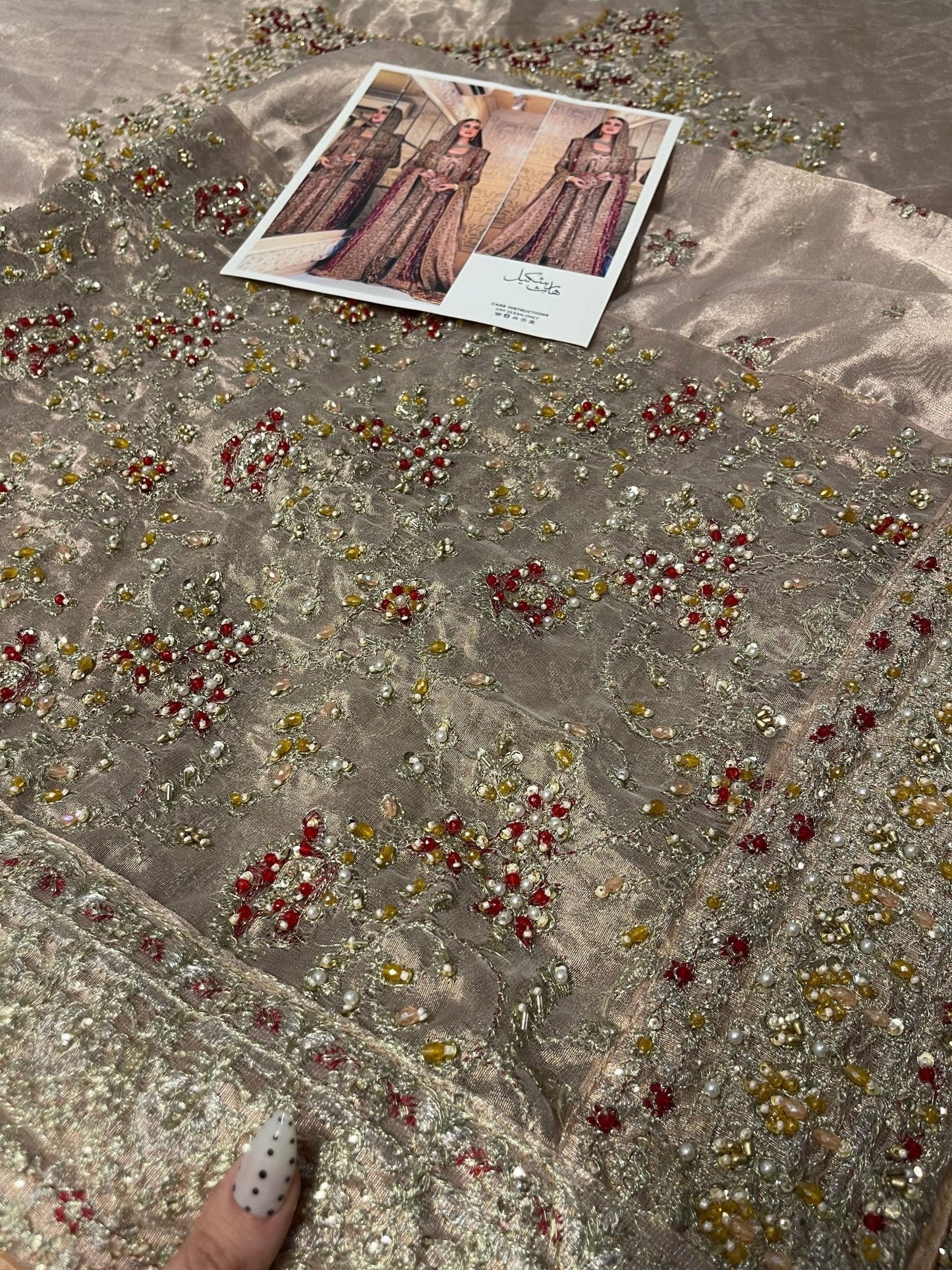 Haris Shakeel – Areeba Style, embroidery and fabric detail 10