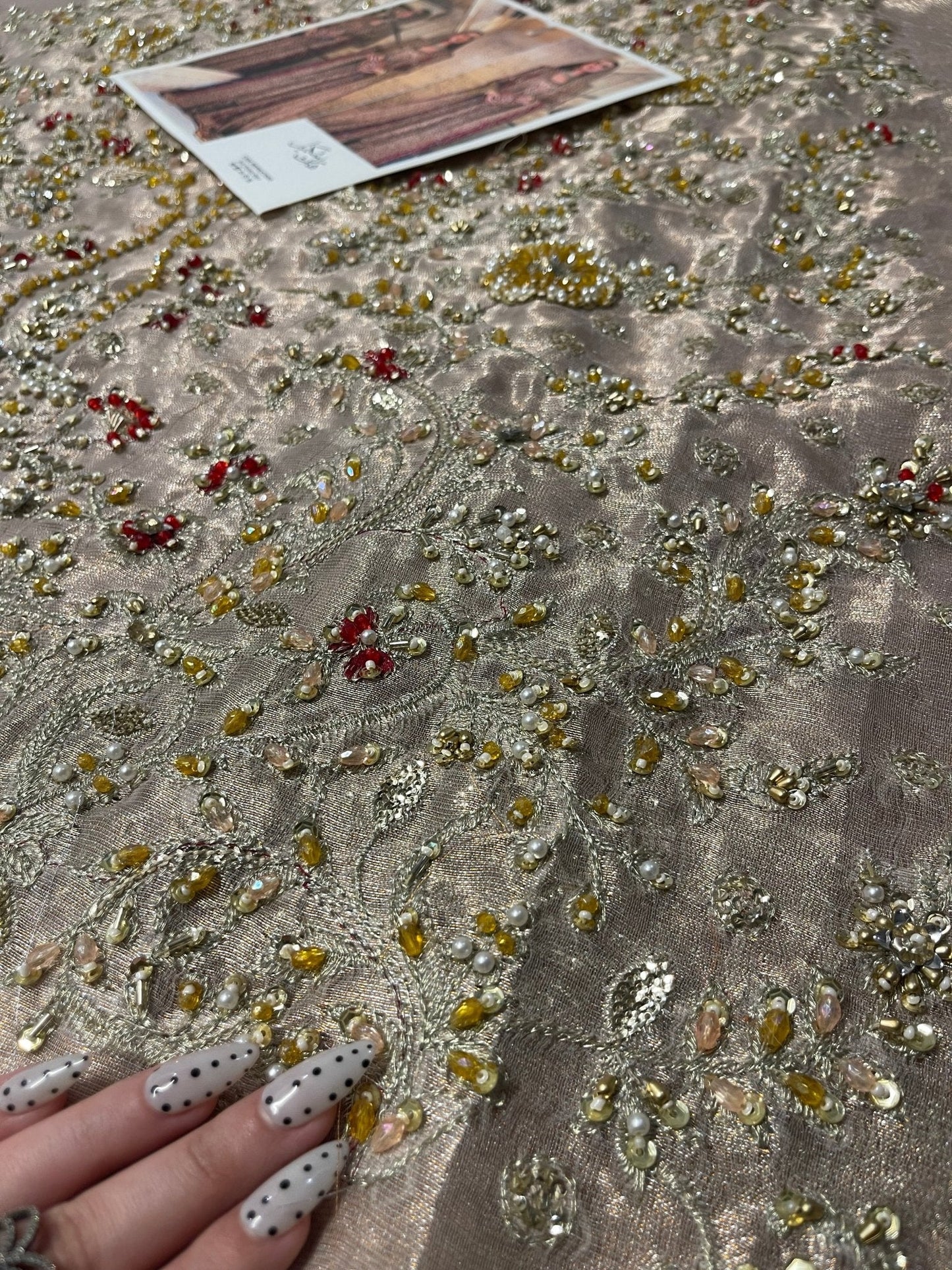 Haris Shakeel – Areeba Style, embroidery and fabric detail 2