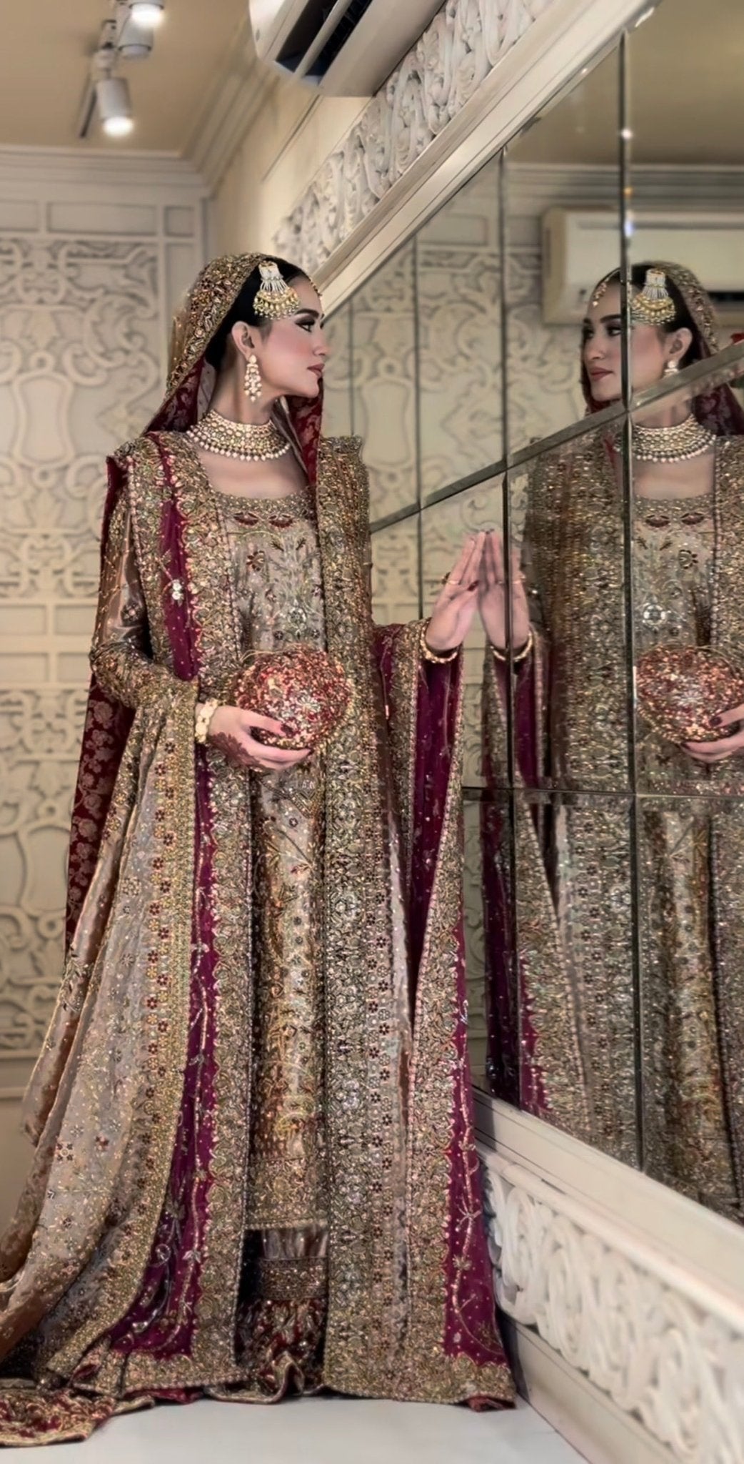 Haris Shakeel – Areeba Style, full outfit view 3