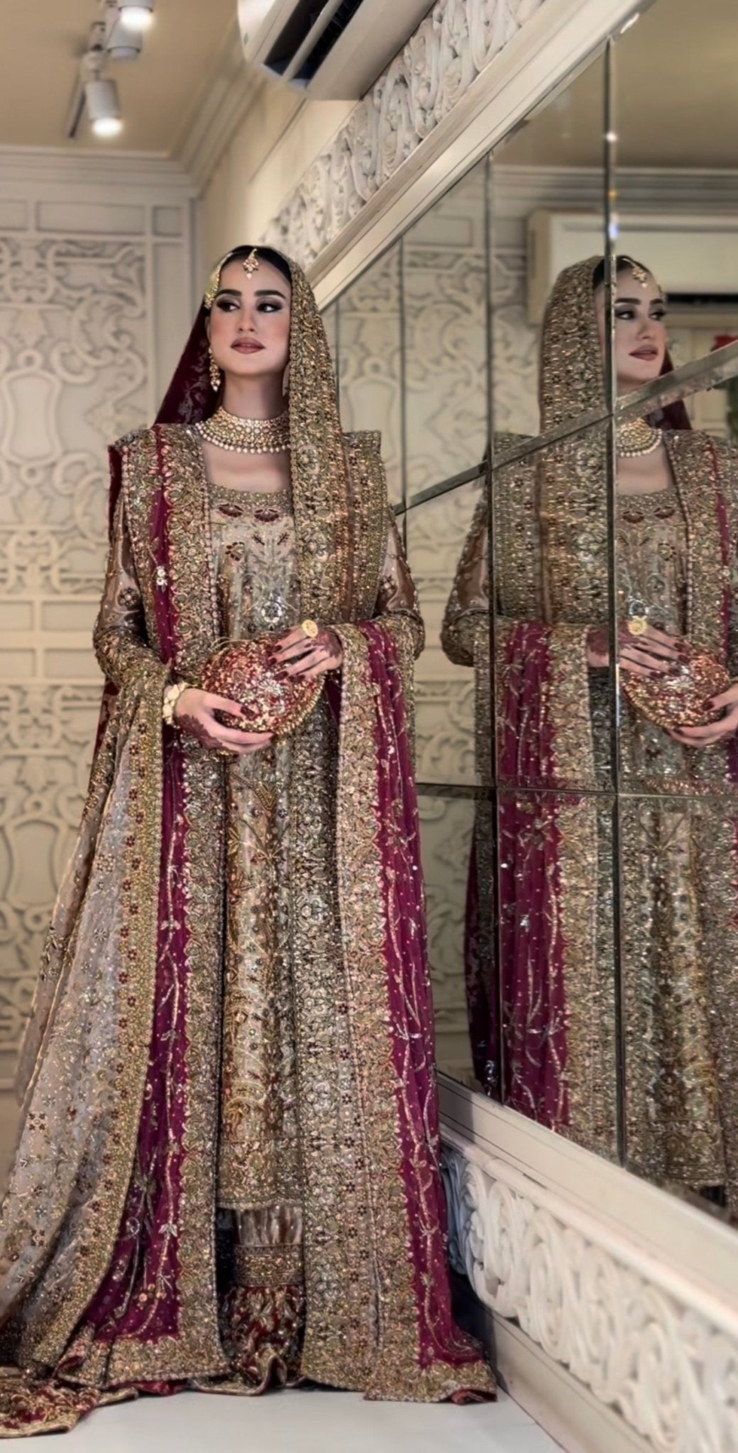 Haris Shakeel – Areeba Style, full outfit view 2