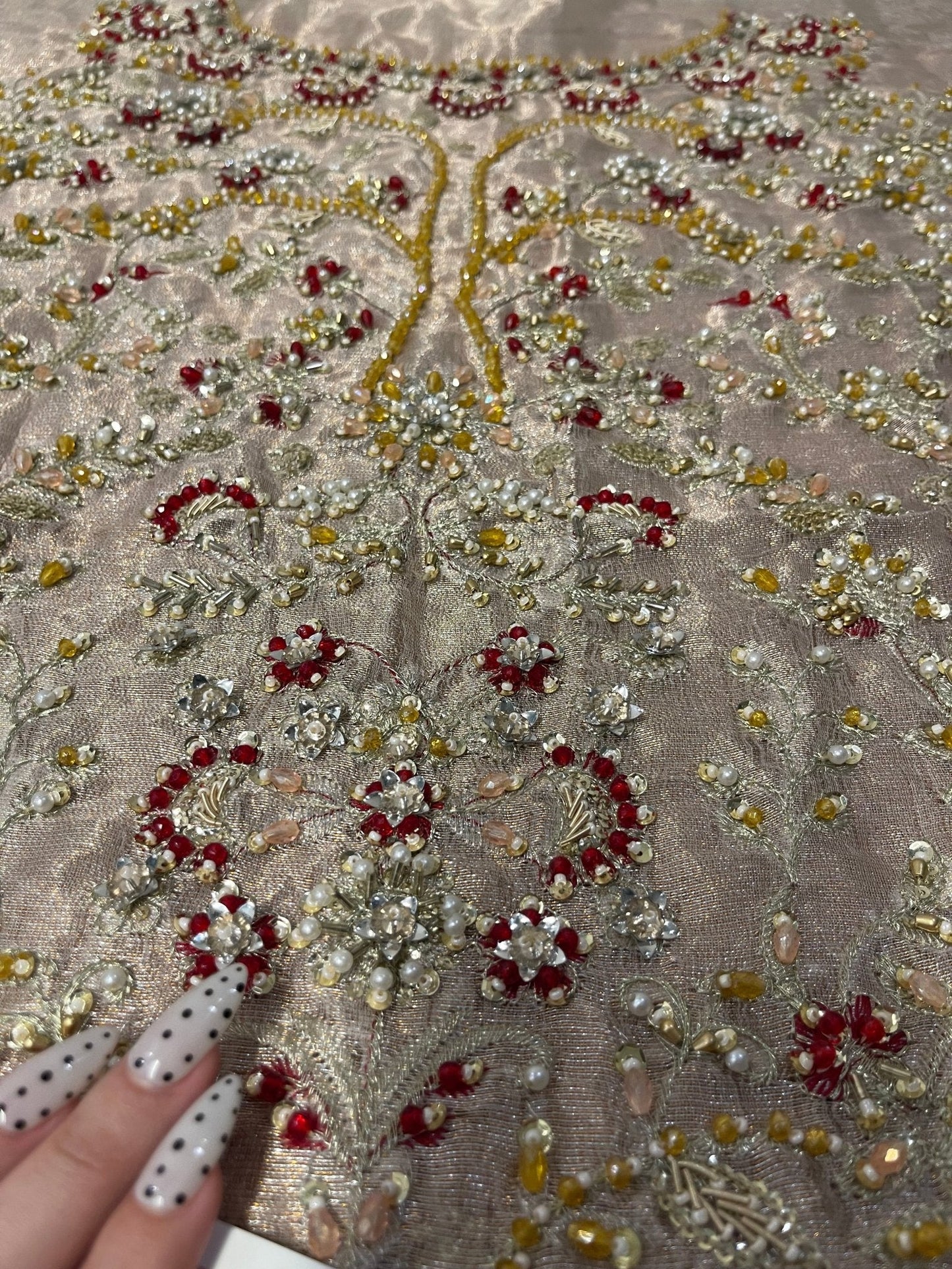 Haris Shakeel – Areeba Style, embroidery and fabric detail 5