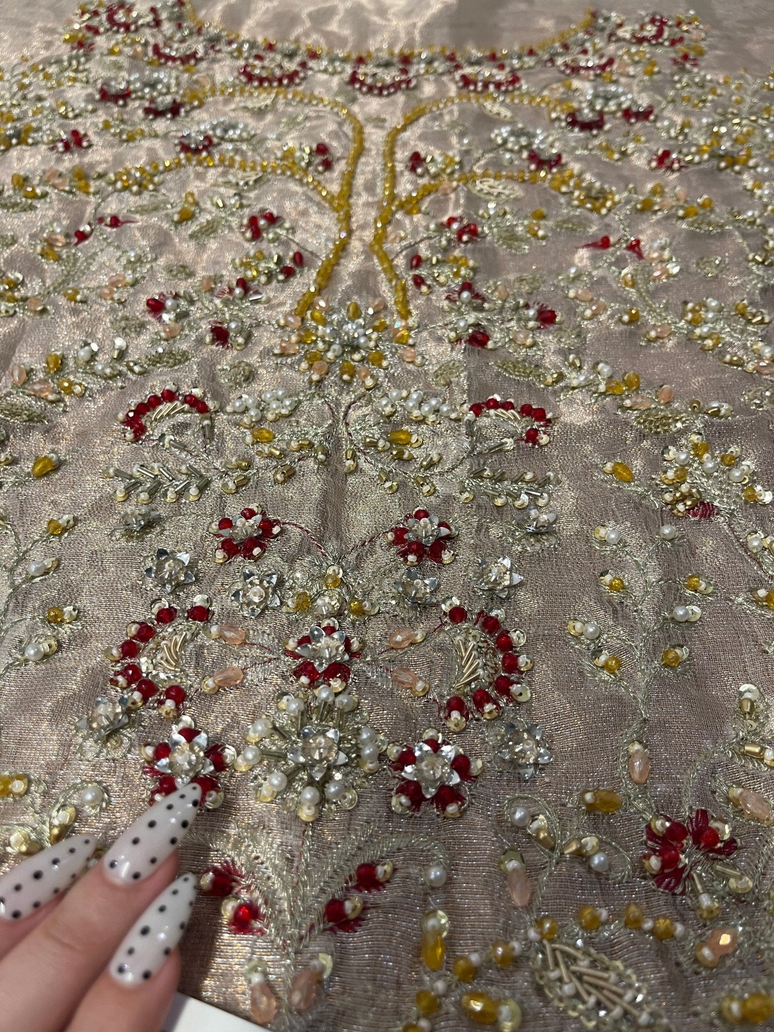 Haris Shakeel – Areeba Style, embroidery and fabric detail 5