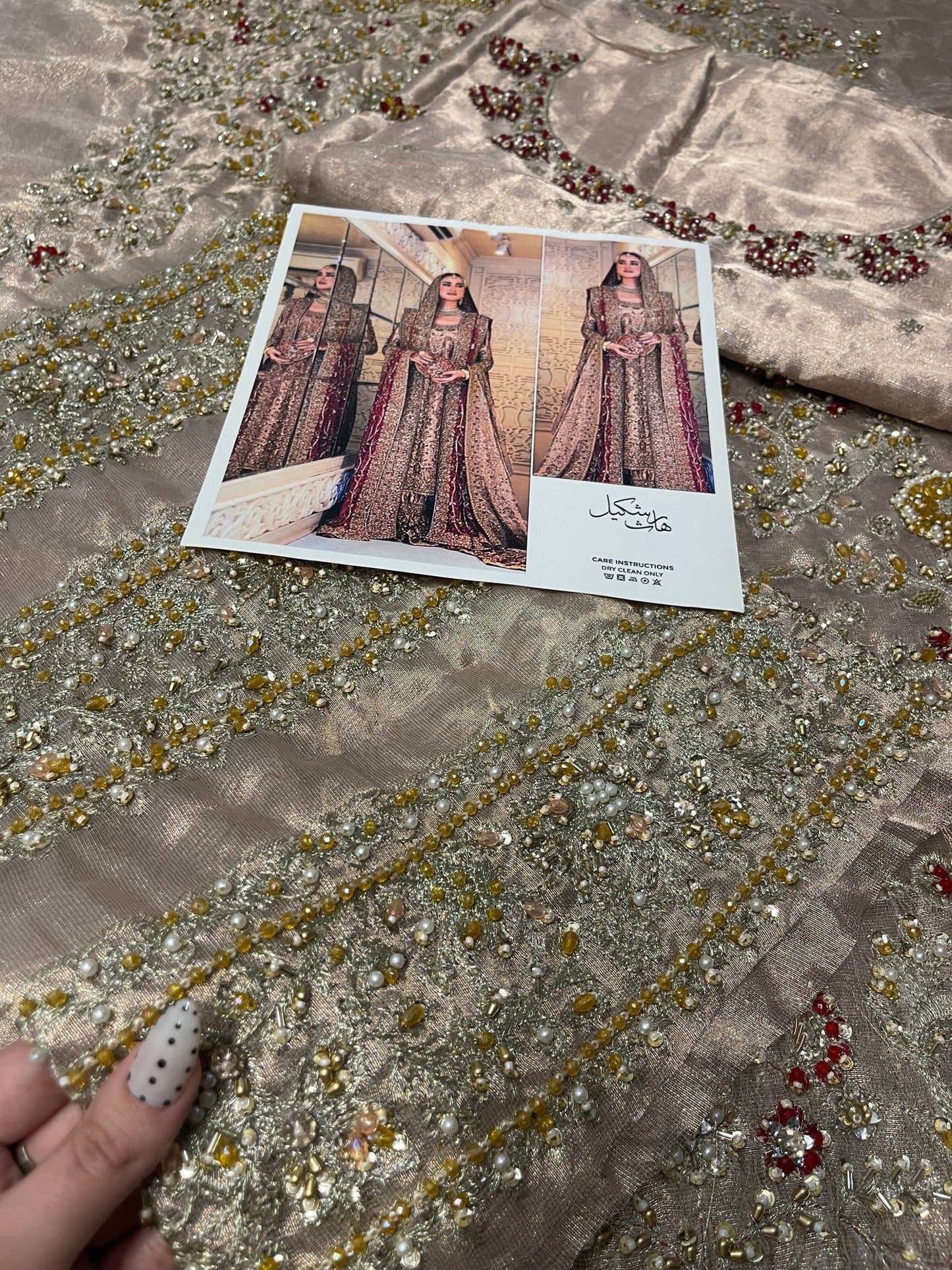 Haris Shakeel – Areeba Style, embroidery and fabric detail 6