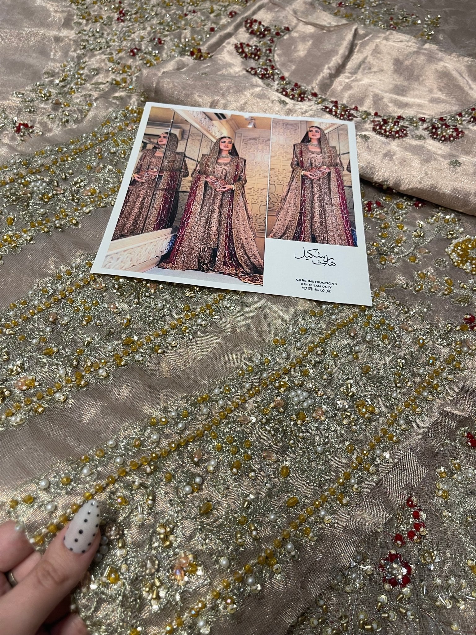Haris Shakeel – Areeba Style, embroidery and fabric detail 6