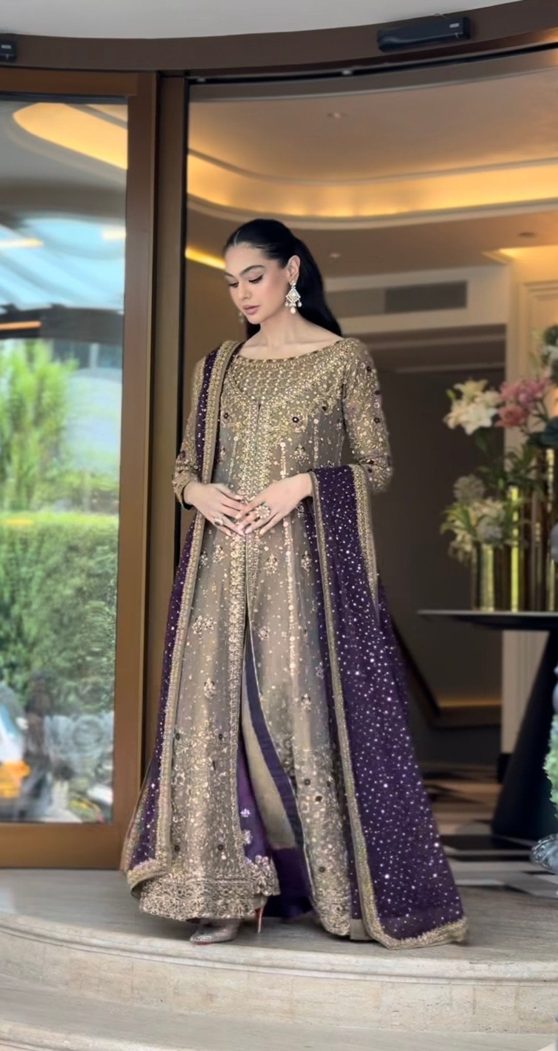 Haris Shakeel – Aroha Style, full outfit view 3