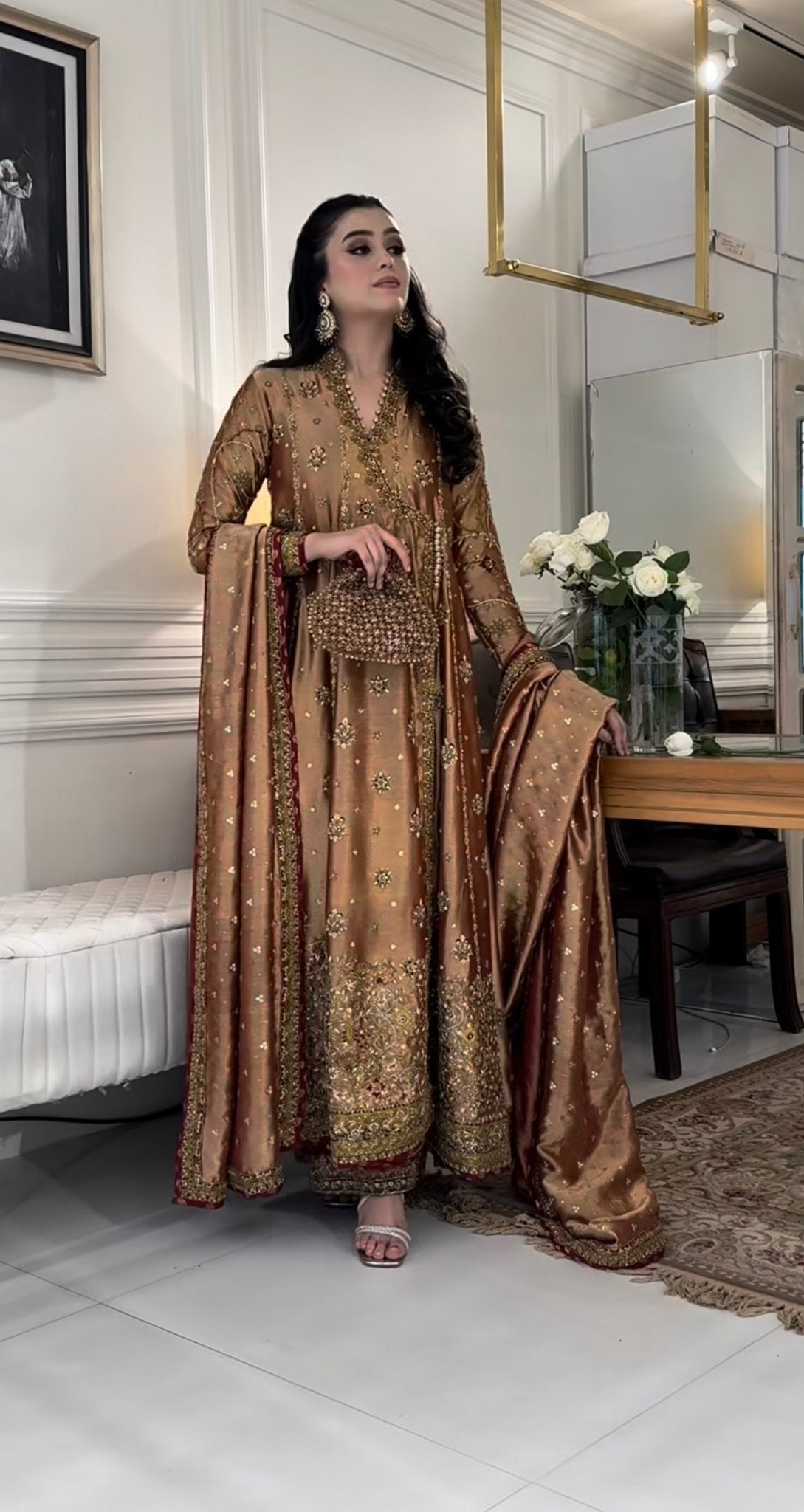 Haris Shakeel – Aswad Style, full outfit view 3