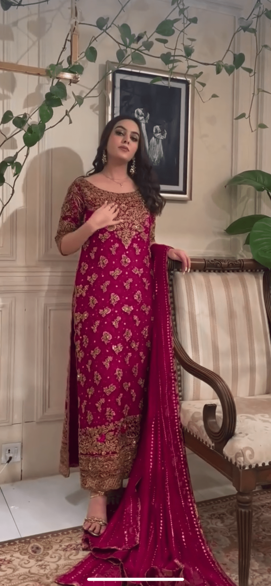 Haris Shakeel – Brides Faushia Style, full front view