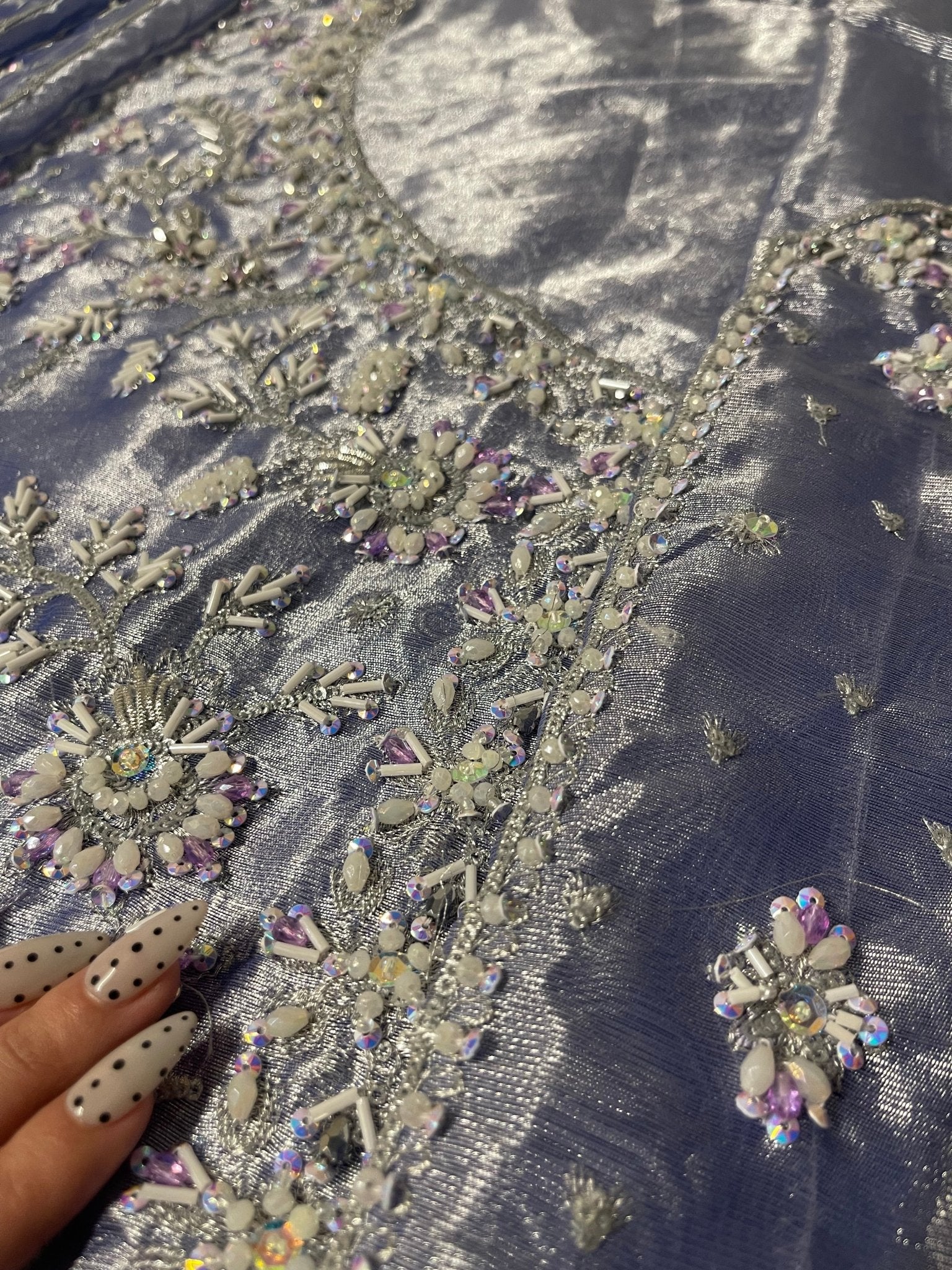 Haris Shakeel – Eyena Style, embroidery and fabric detail 6