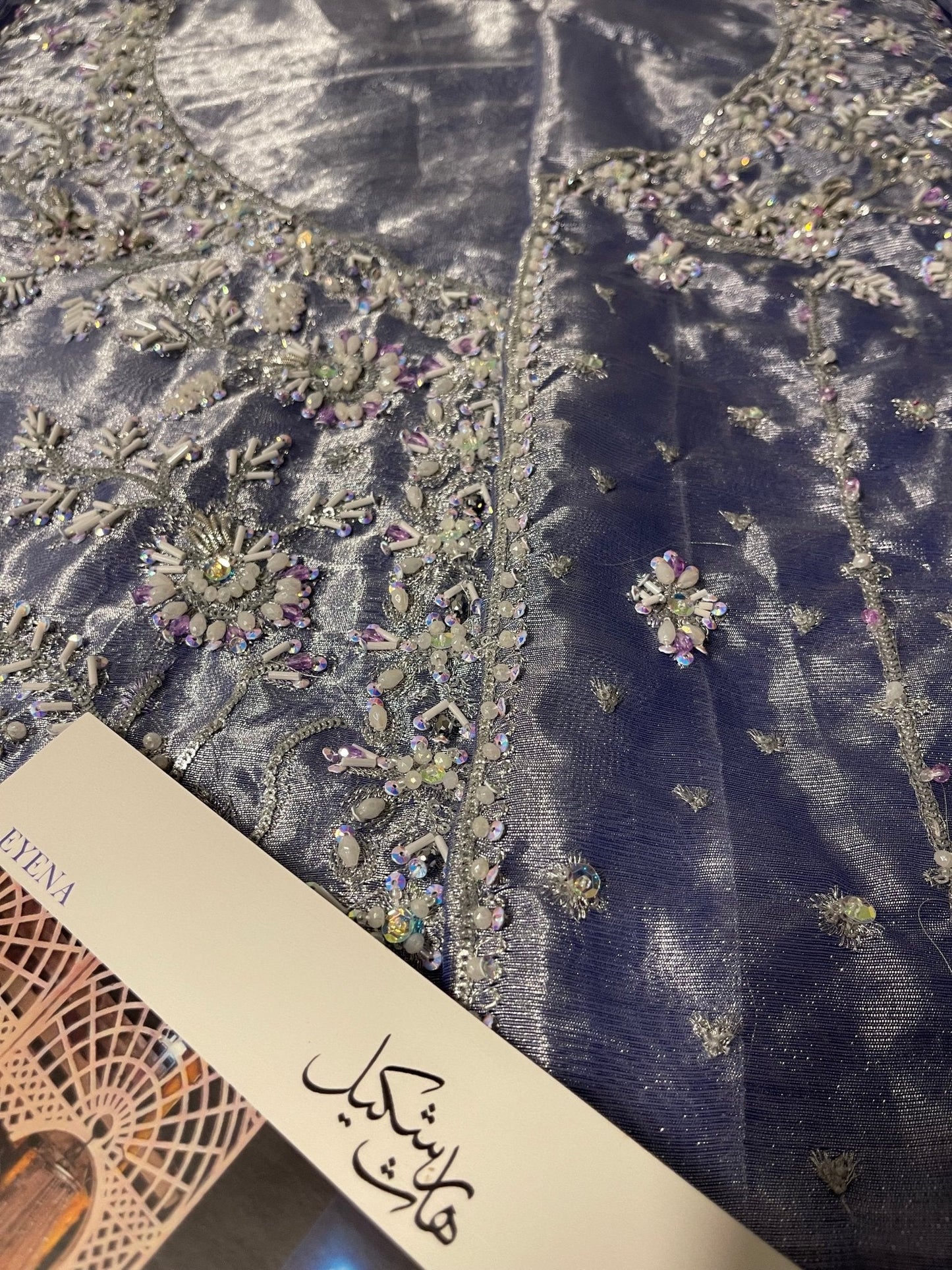 Haris Shakeel – Eyena Style, embroidery and fabric detail 5