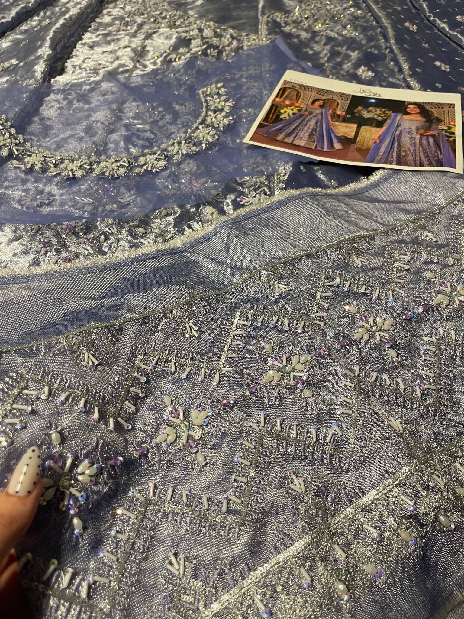 Haris Shakeel – Eyena Style, embroidery and fabric detail 10