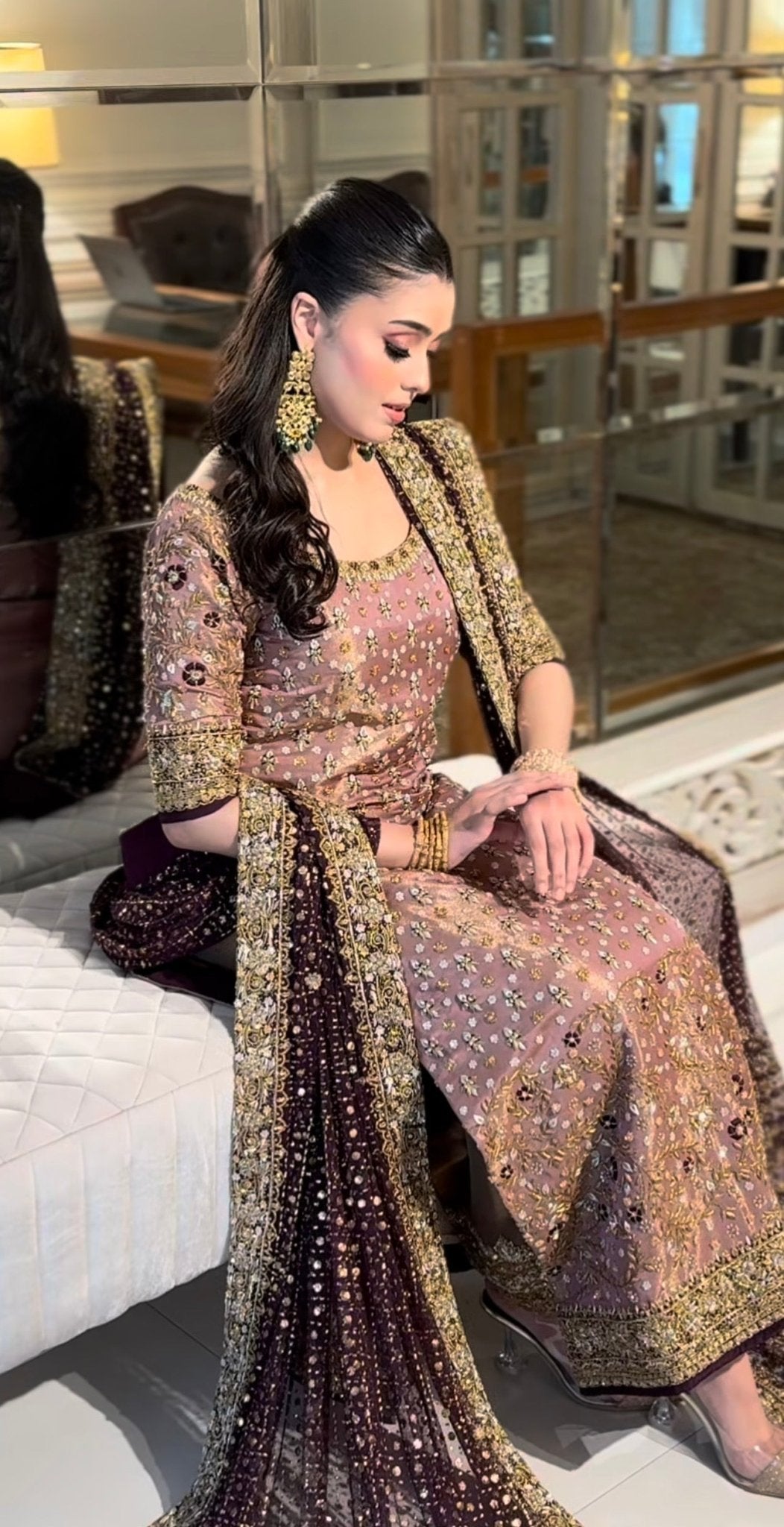 Haris Shakeel – Fareeha Style, full outfit view 3