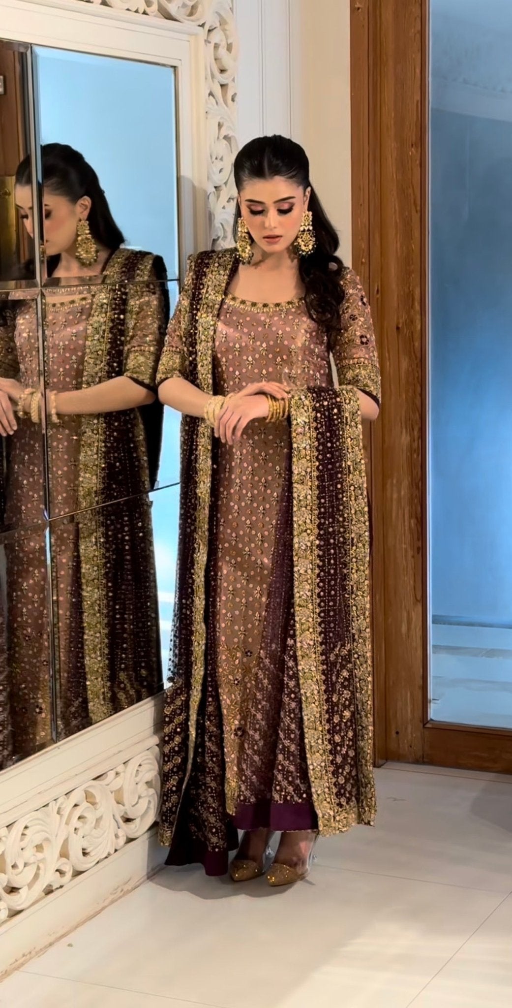 Haris Shakeel – Fareeha Style, full outfit view 2