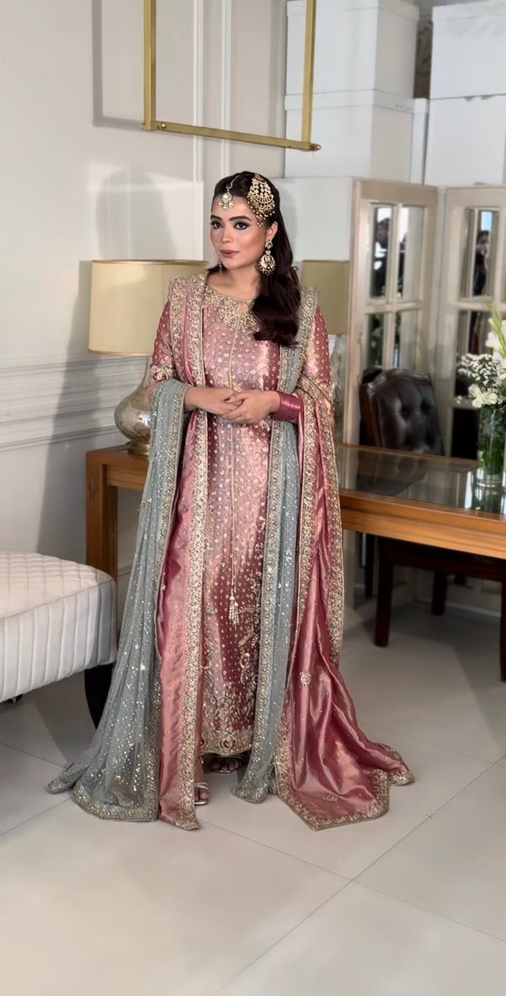 Haris Shakeel – Iqra Style, 2 Dupattas — Mairaz reproduction, product view 17 of 22