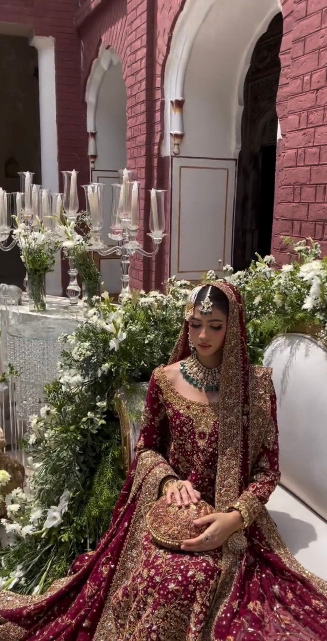 Haris Shakeel – Ishq Series Bridal Ensemble Style, full outfit view 3