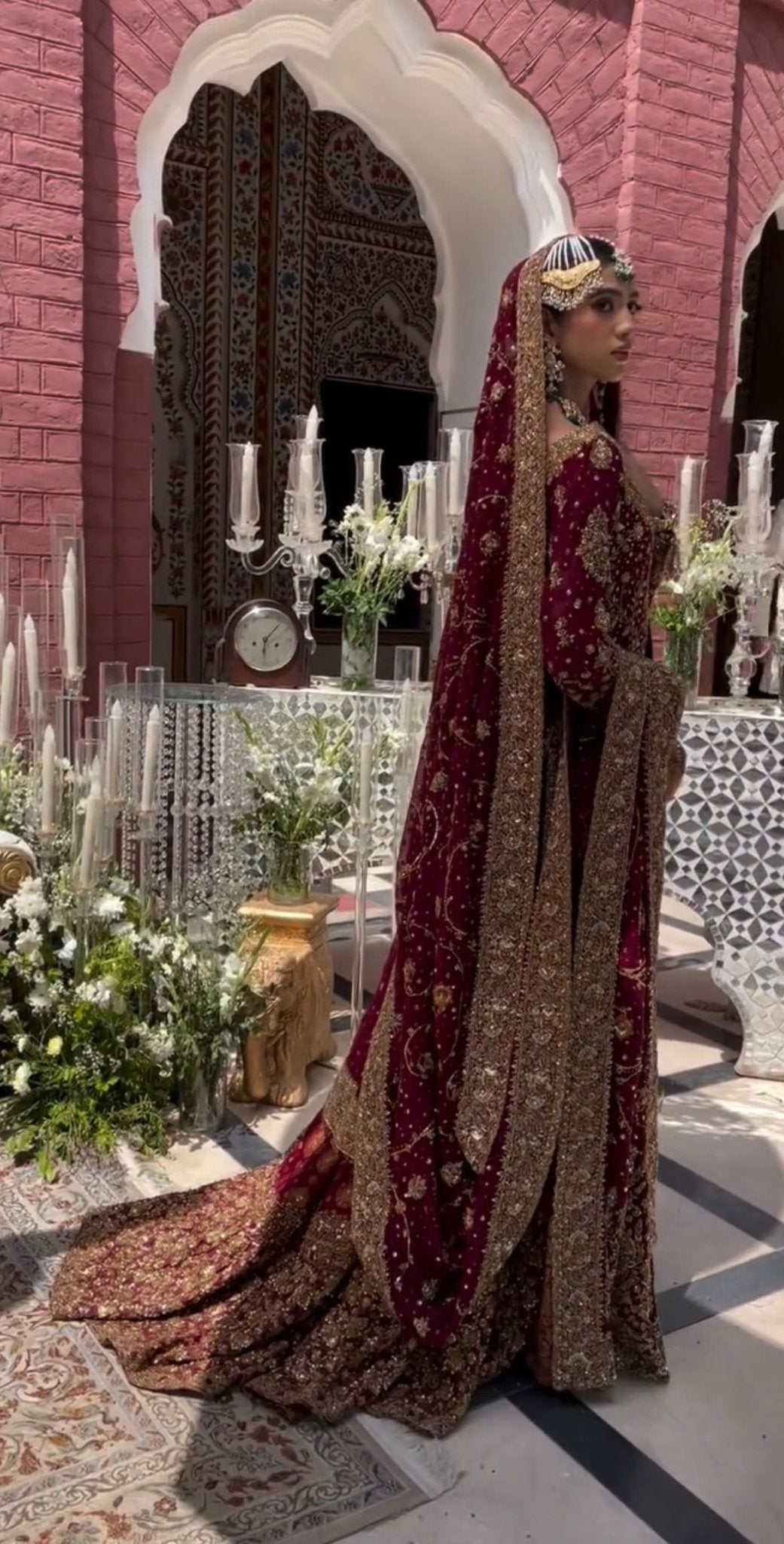 Haris Shakeel – Ishq Series Bridal Ensemble Style, full outfit view 5