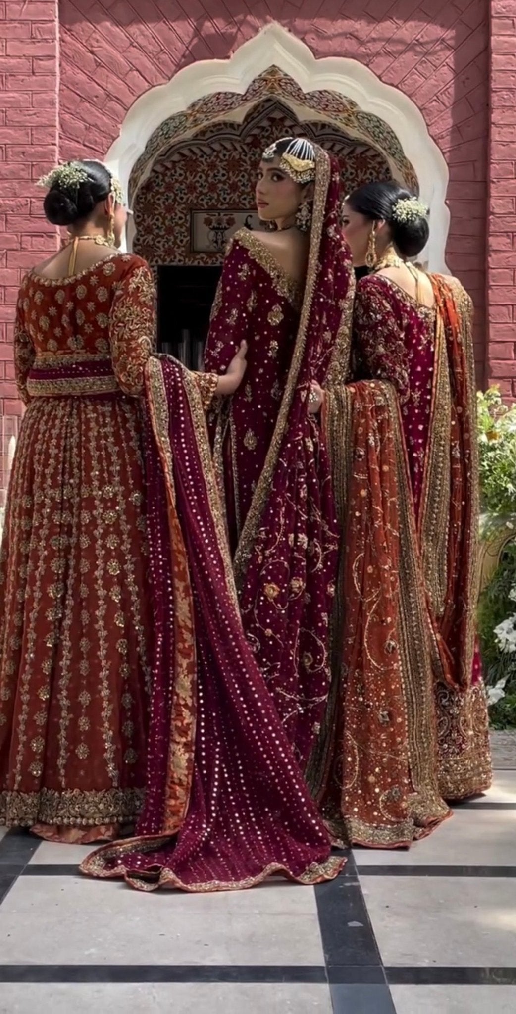 Haris Shakeel – Ishq Series Bridal Ensemble Style, full outfit view 8