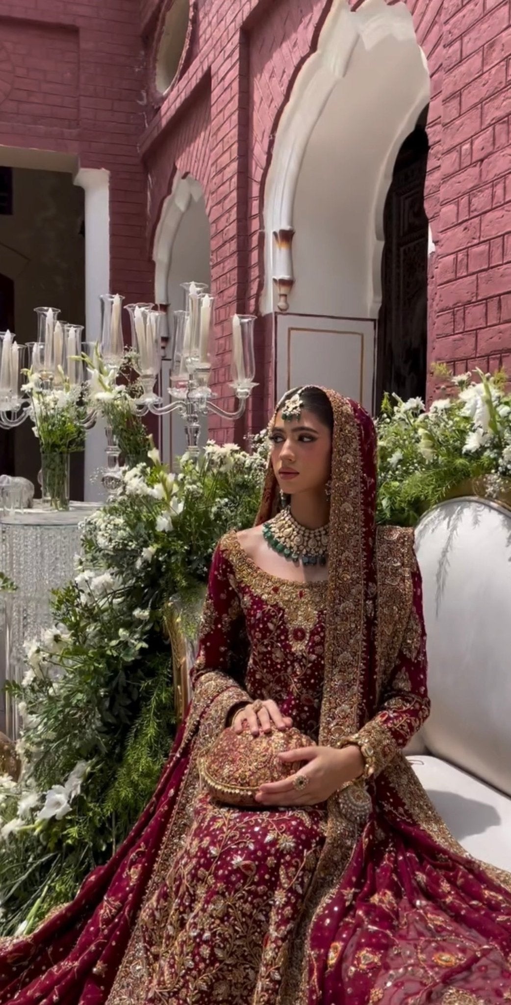 Haris Shakeel – Ishq Series Bridal Ensemble Style, full outfit view 4