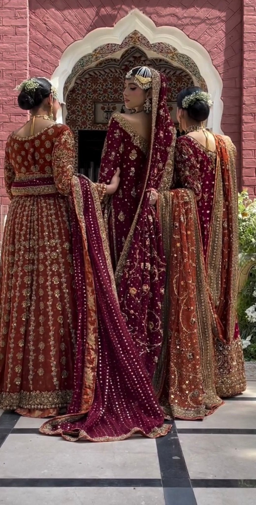 Haris Shakeel – Ishq Series Bridal Ensemble Style, full outfit view 7