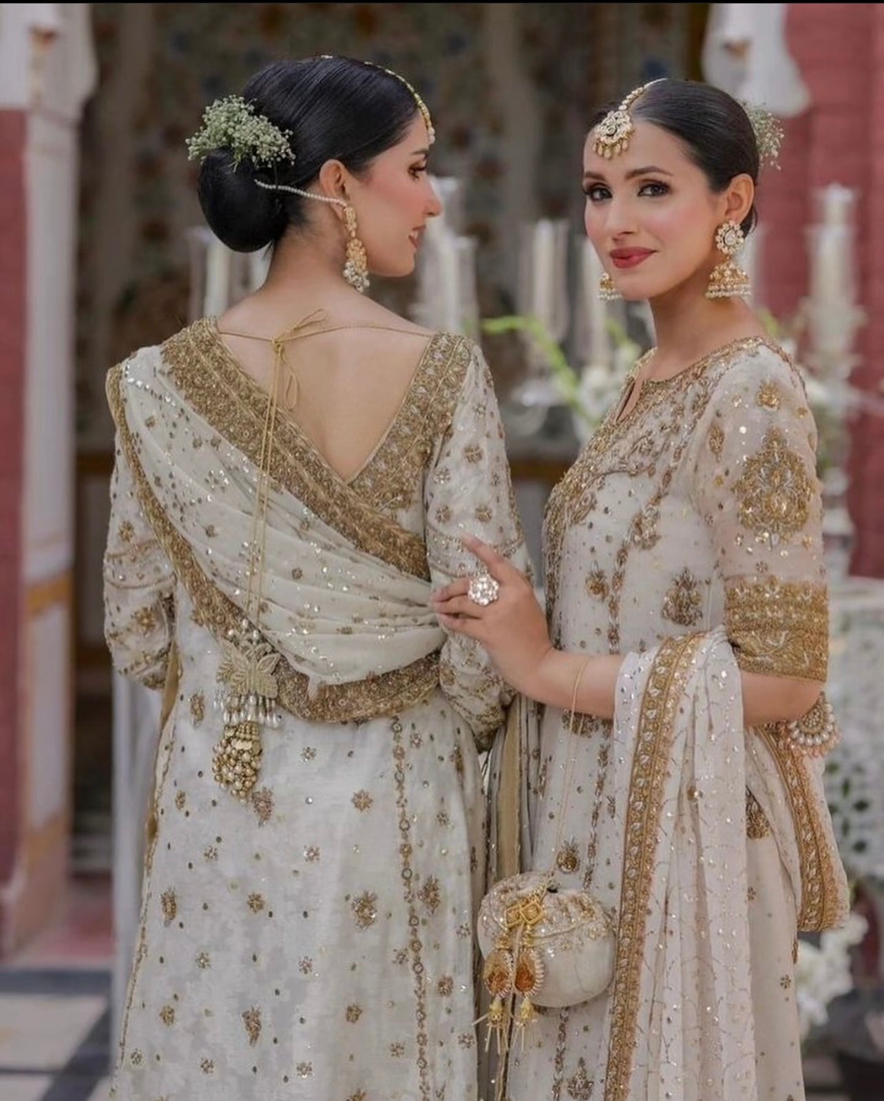 Haris Shakeel – Ivory White Style, full outfit view 6