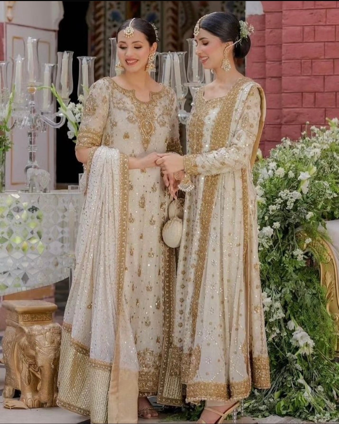 Haris Shakeel – Ivory White Style, full outfit view 5