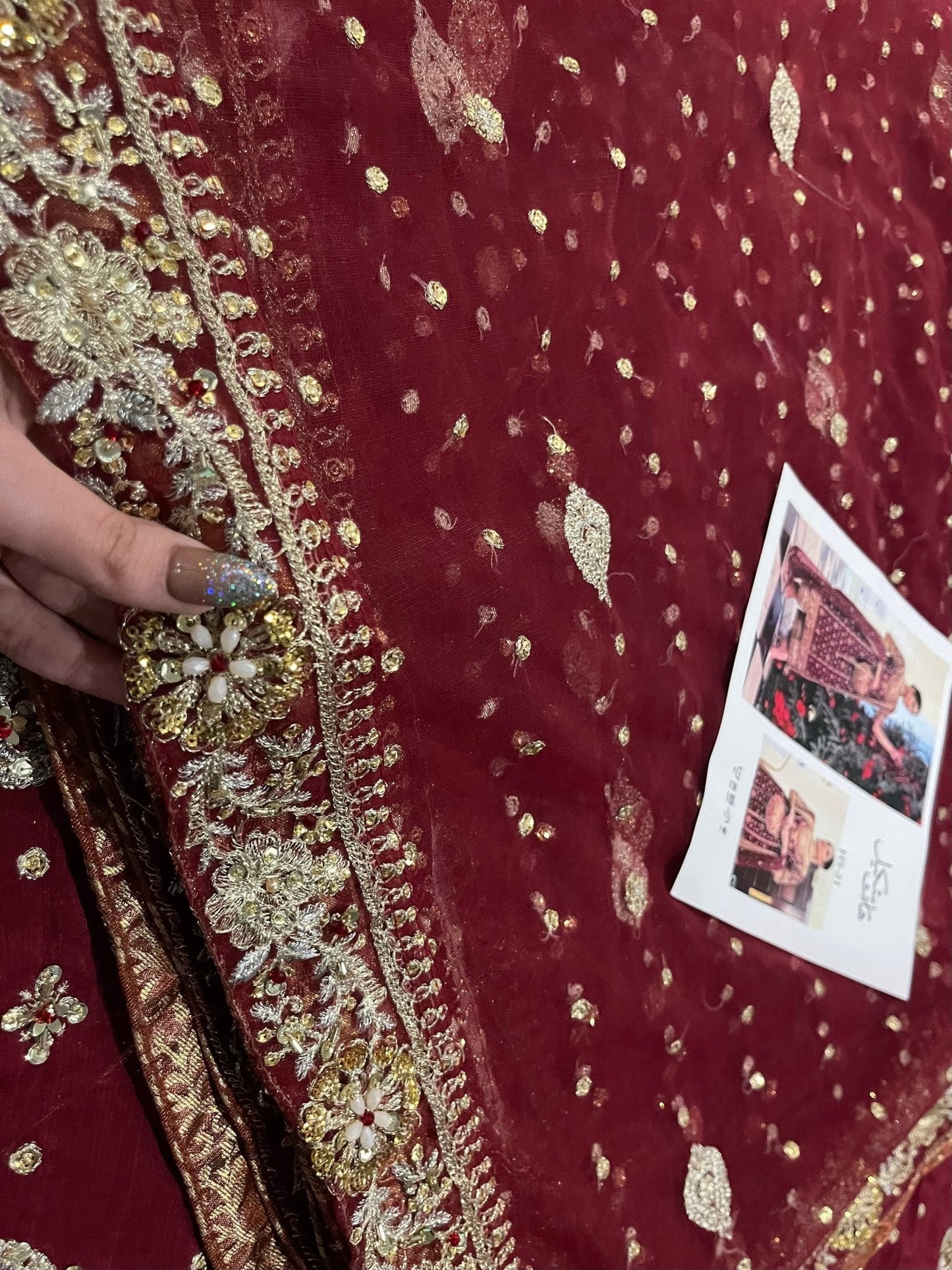 Haris Shakeel – Libah Style, embroidery and fabric detail 11