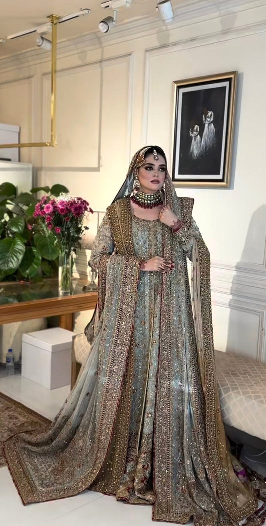Maharani Light Cinderella Blue Style, full front view