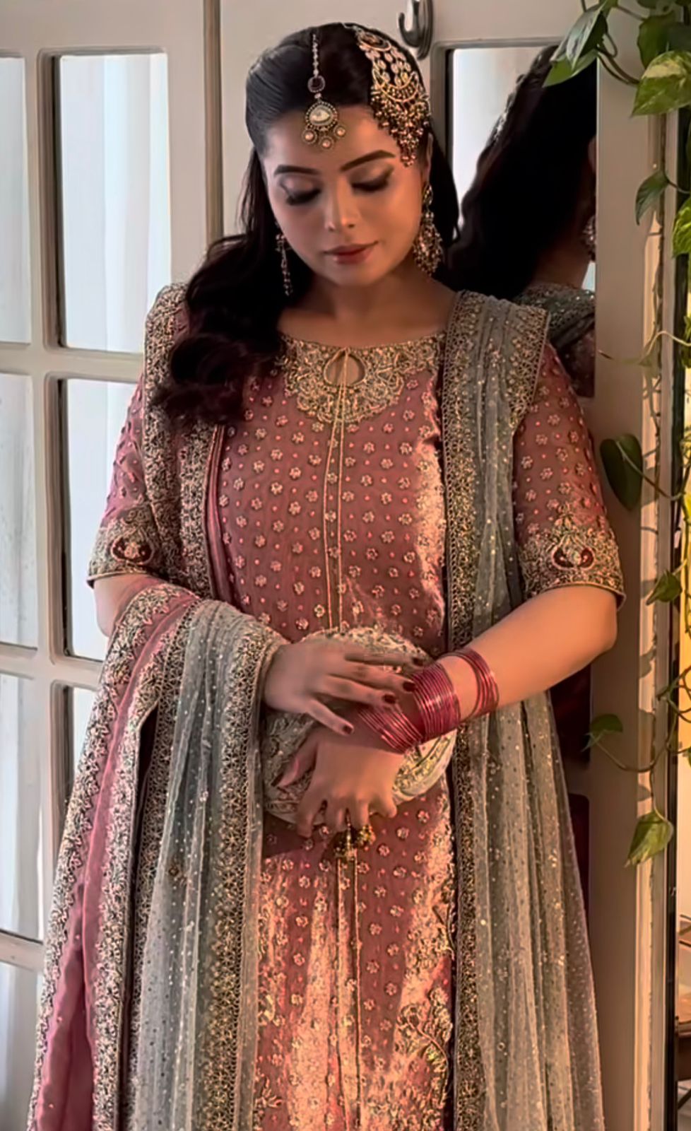 Haris Shakeel – Iqra Style, 2 Dupattas — Mairaz reproduction, product view 1 of 22