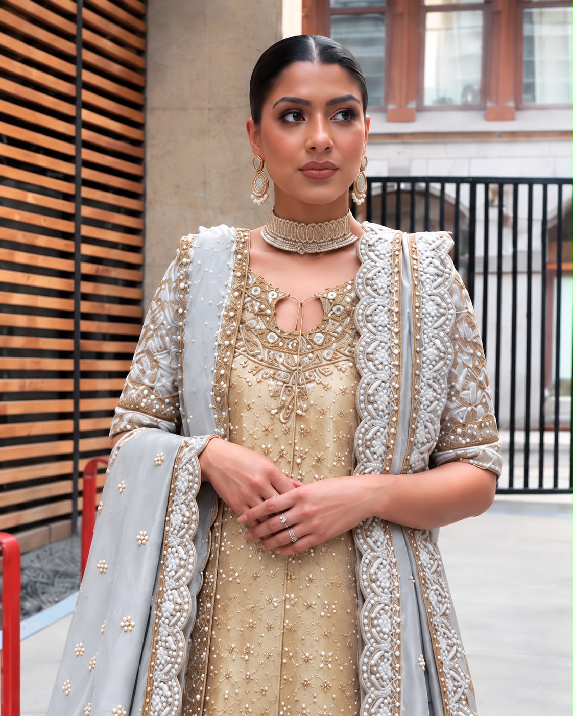 Haris Shakeel – Neha Gold Style — Mairaz reproduction, product view 2 of 2