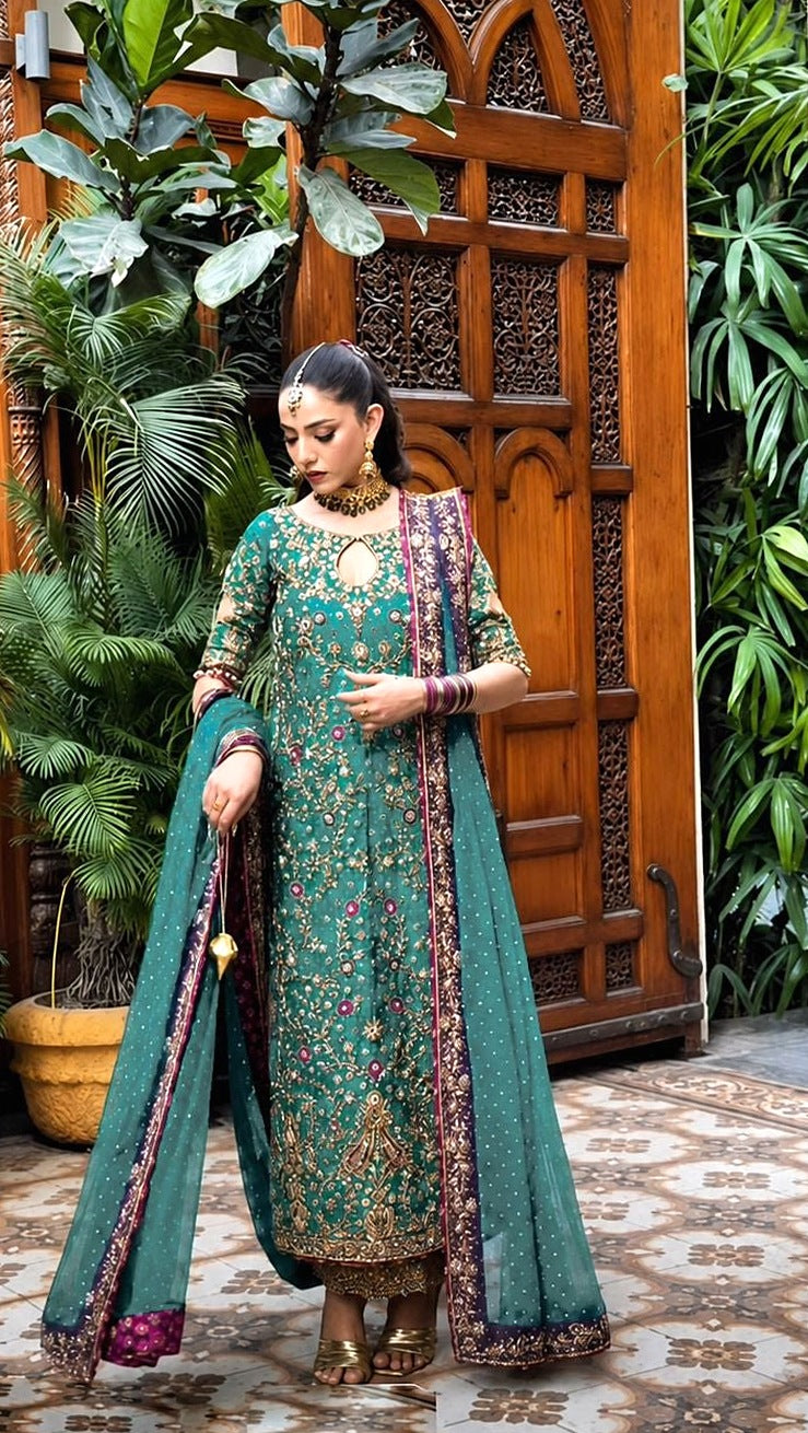 Peacock Teal Style — source-design reference, additional view 3