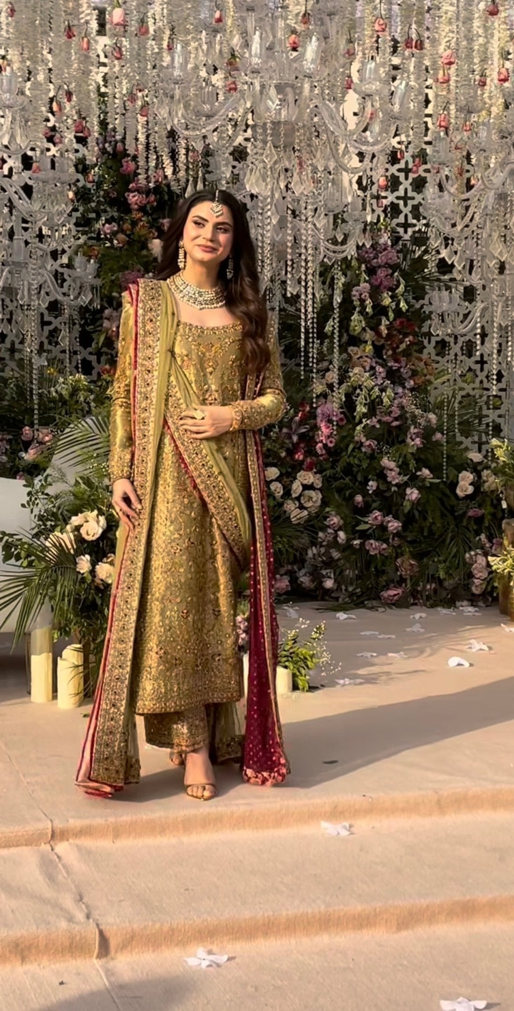 Haris Shakeel – Pistachio Style, full outfit view 2