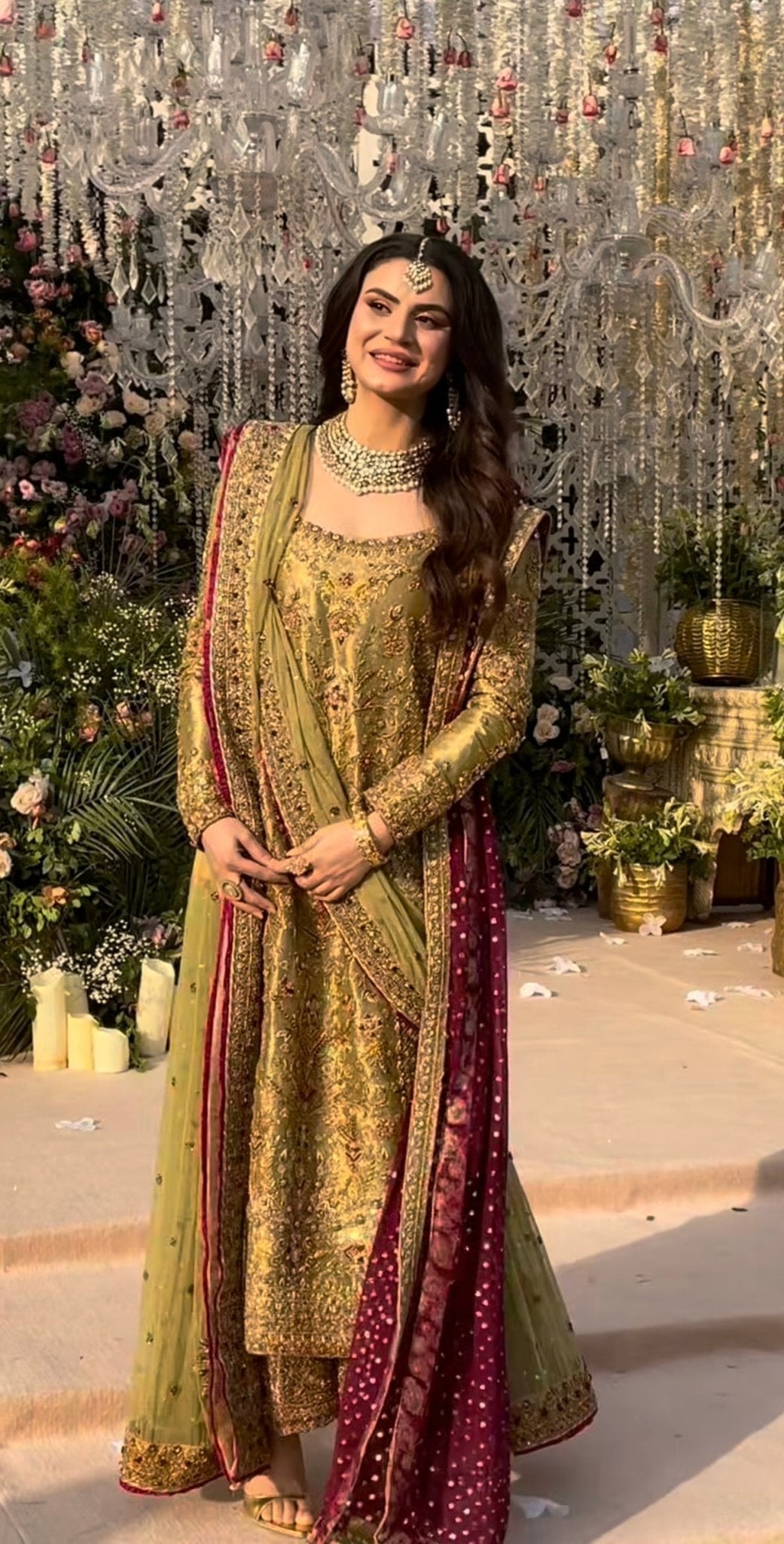 Haris Shakeel – Pistachio Style, full outfit view 4