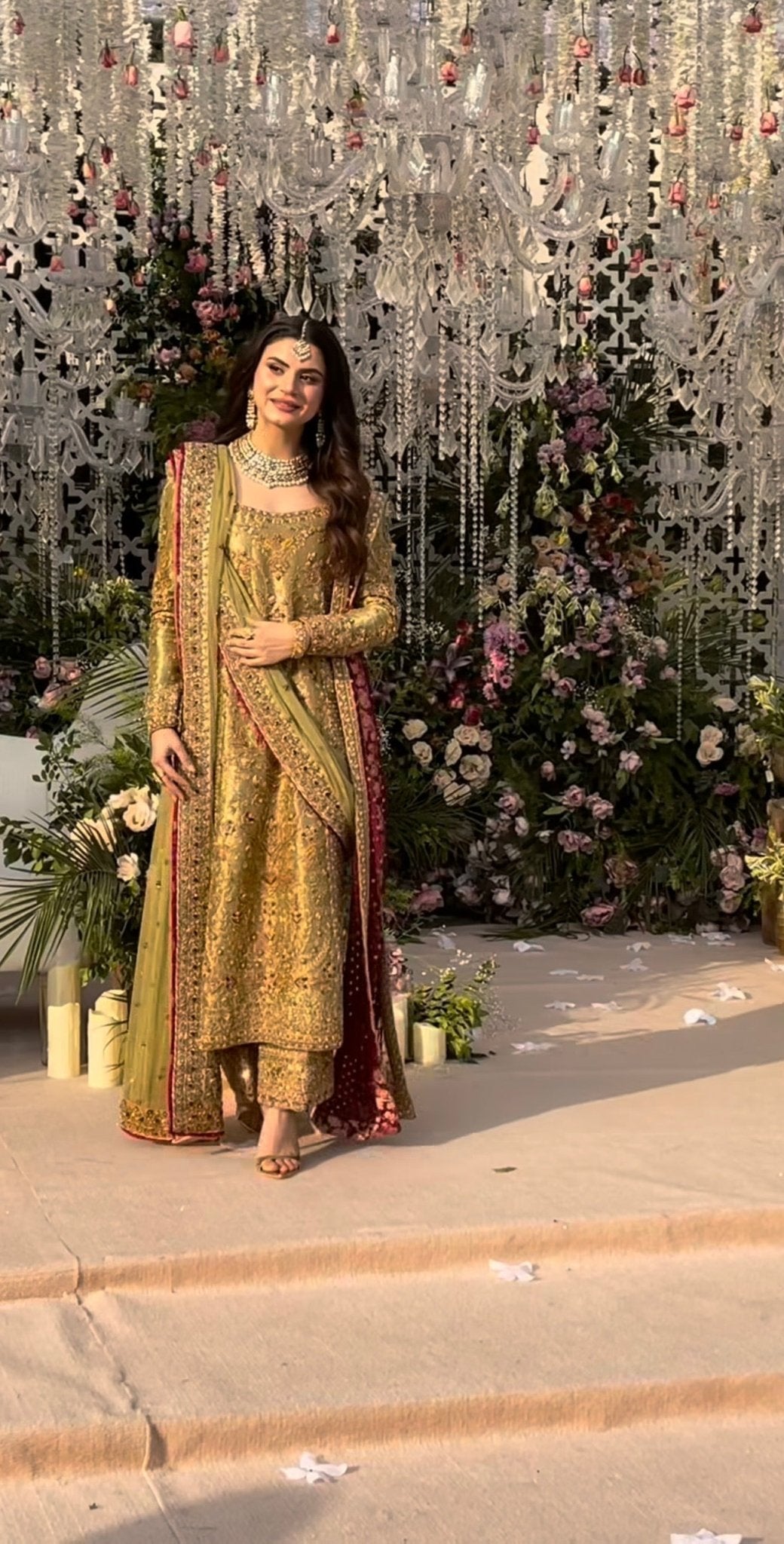 Haris Shakeel – Pistachio Style, full outfit view 3
