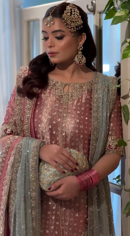 Haris Shakeel – Safeera Style (2 Dupattas) — embellishment reference view 3