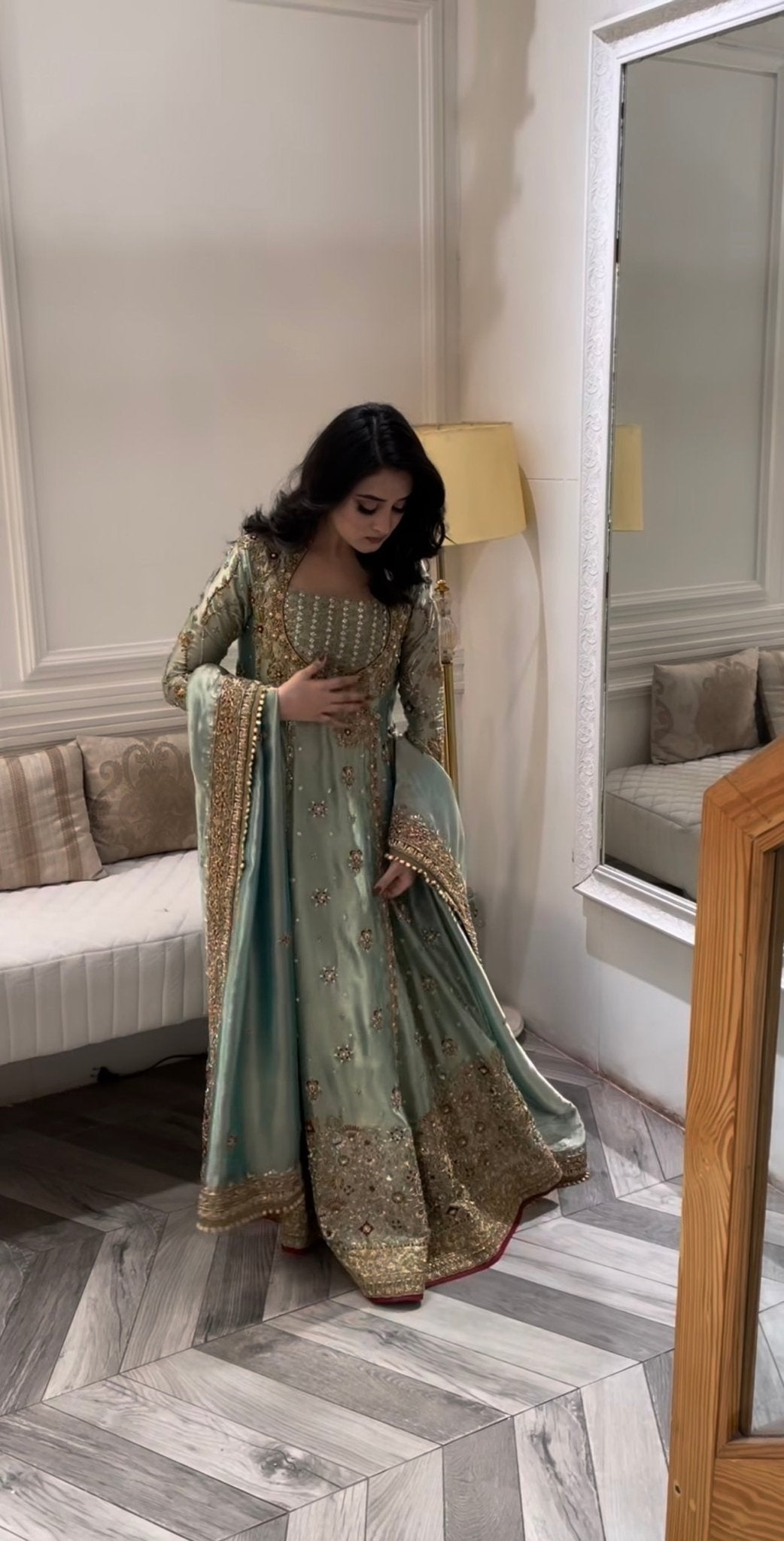 Haris Shakeel – Urooj Style, full outfit view 6
