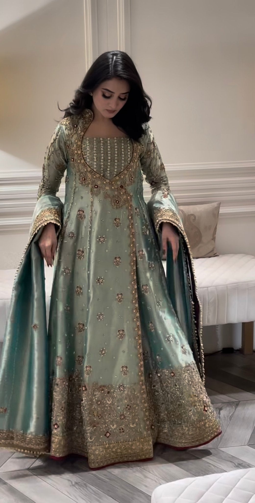 Haris Shakeel – Urooj Style, full outfit view 4