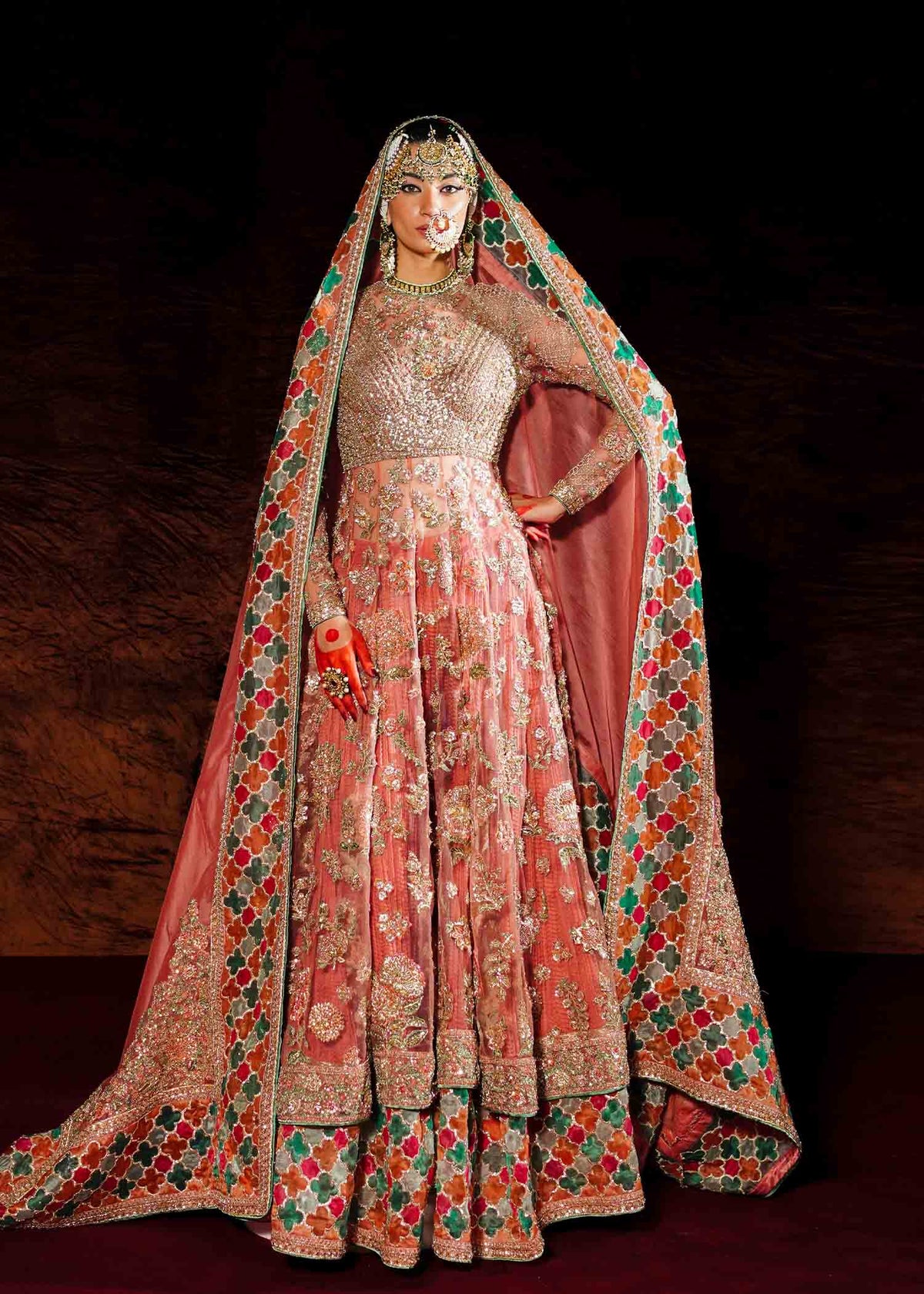 Hussain Rehar Saaz full outfit front view