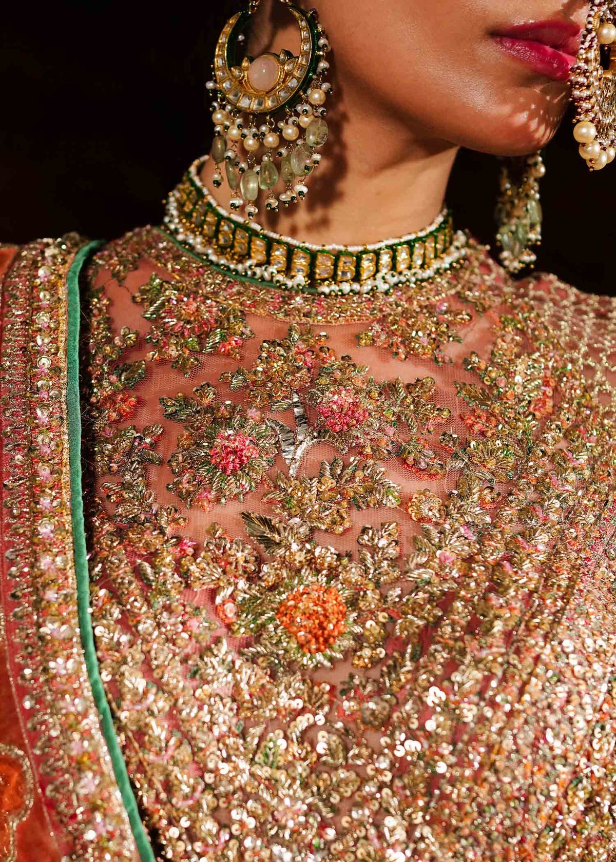 Hussain Rehar Saaz full outfit model view 3