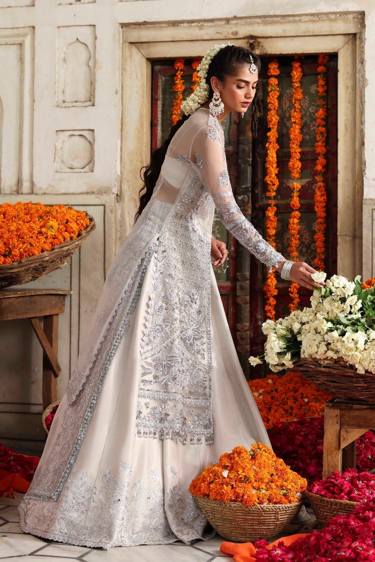 Akbar Aslam Safina Style — Mairaz Lehenga