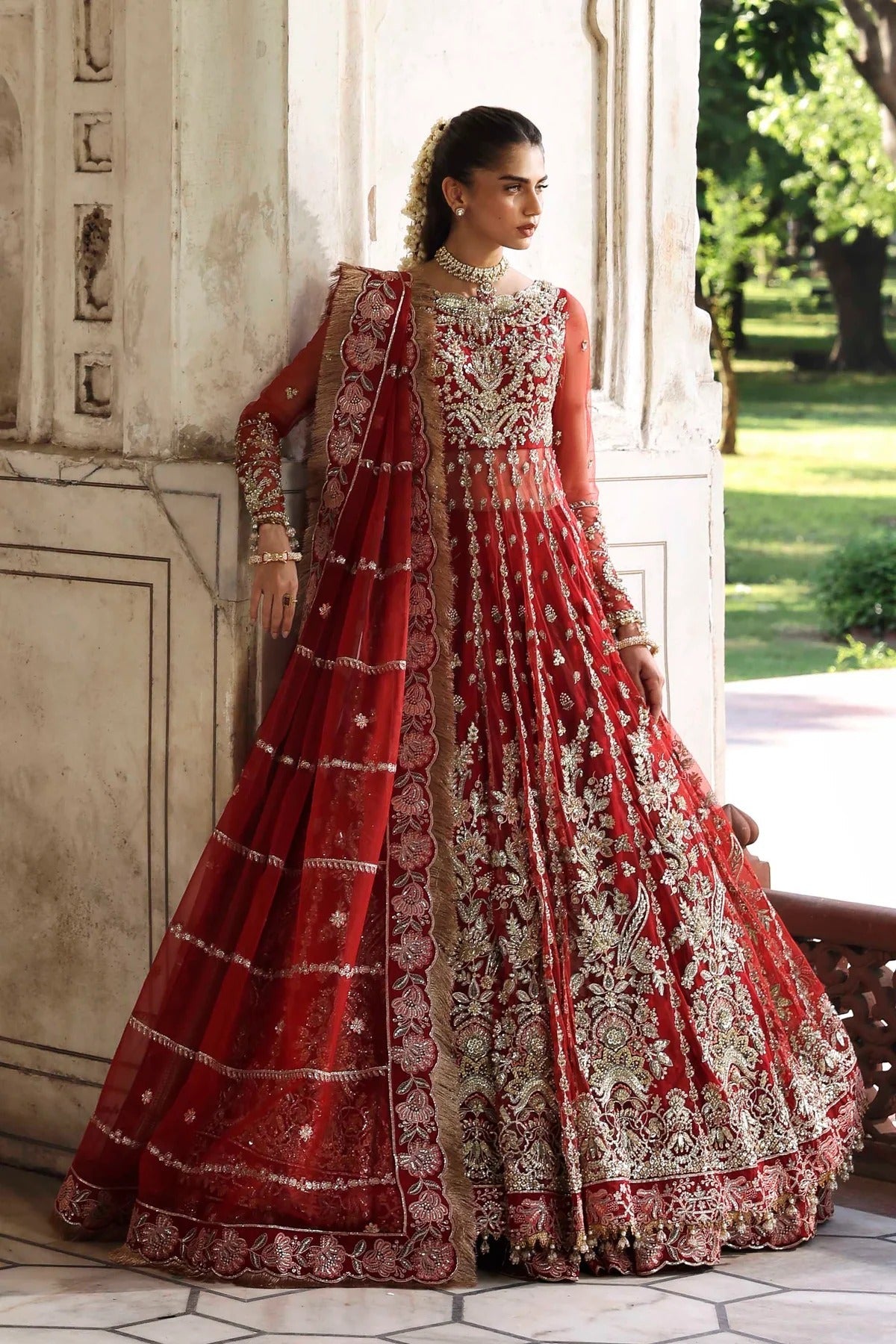 Akbar Aslam Sarmast Style — Mairaz Lehenga