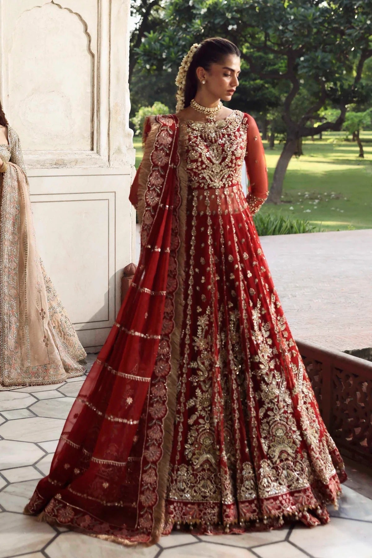 Akbar Aslam Sarmast Style — Mairaz Lehenga