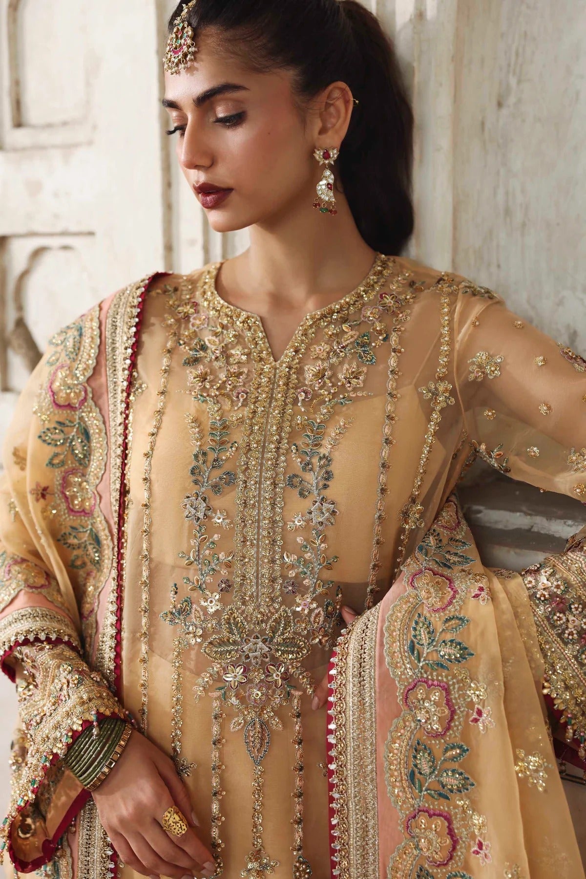 Akbar Aslam Mishil Style — Mairaz Three-Piece Suit