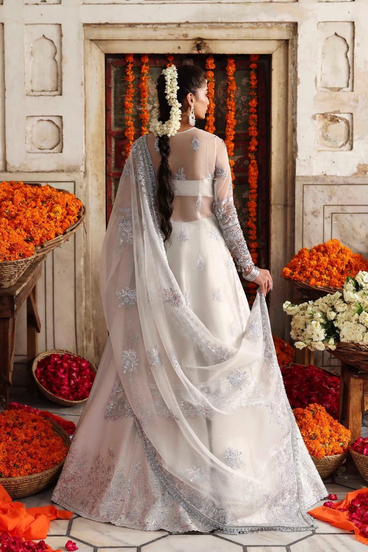 Akbar Aslam Safina Style — Mairaz Lehenga