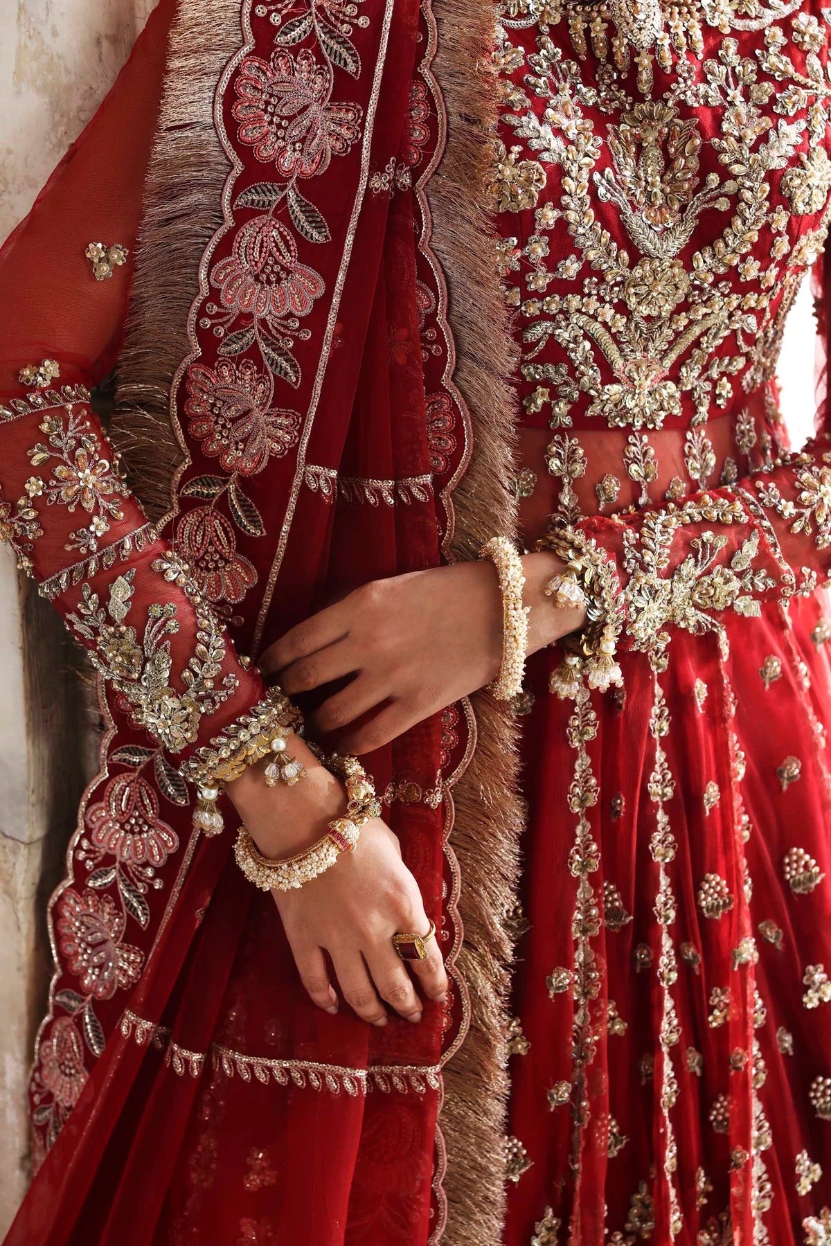 Akbar Aslam Sarmast Style — Mairaz Lehenga