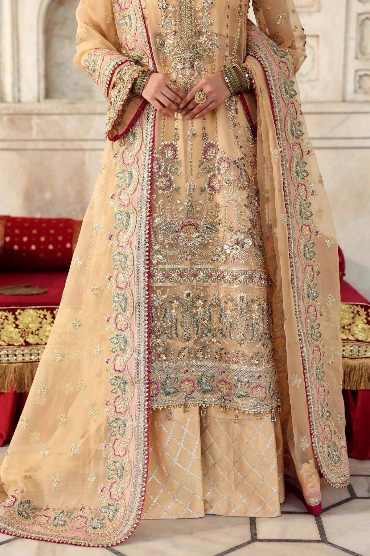 Akbar Aslam Mishil Style — Mairaz Three-Piece Suit